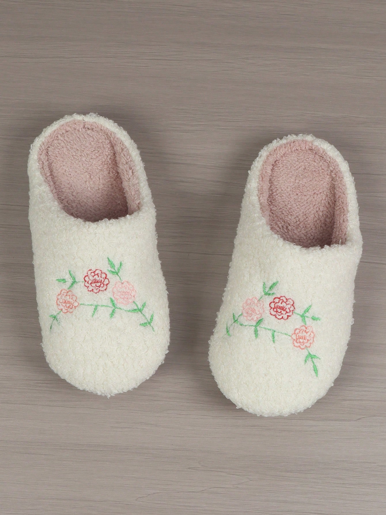 In Beige Women Home Slippers