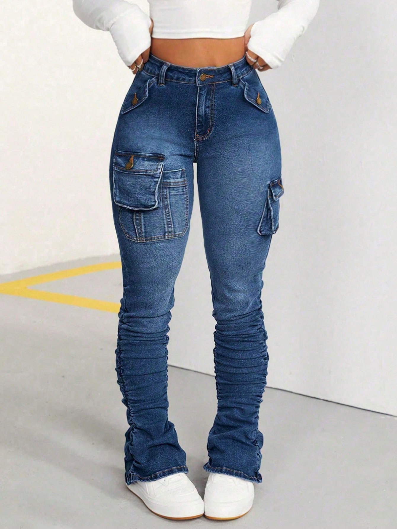 Flare Leg Jeans