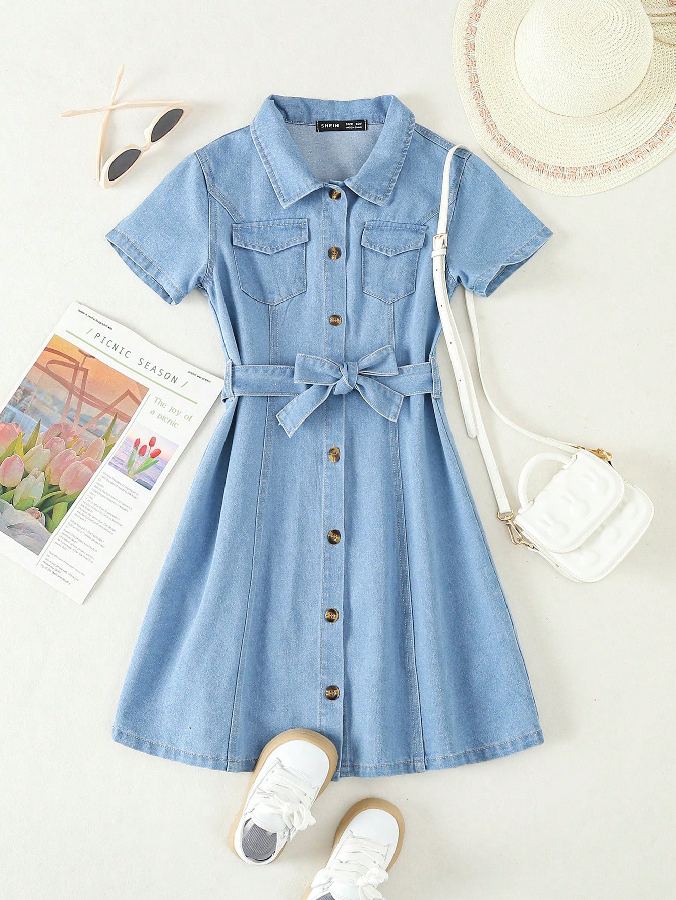 Tween Girls Denim Dresses