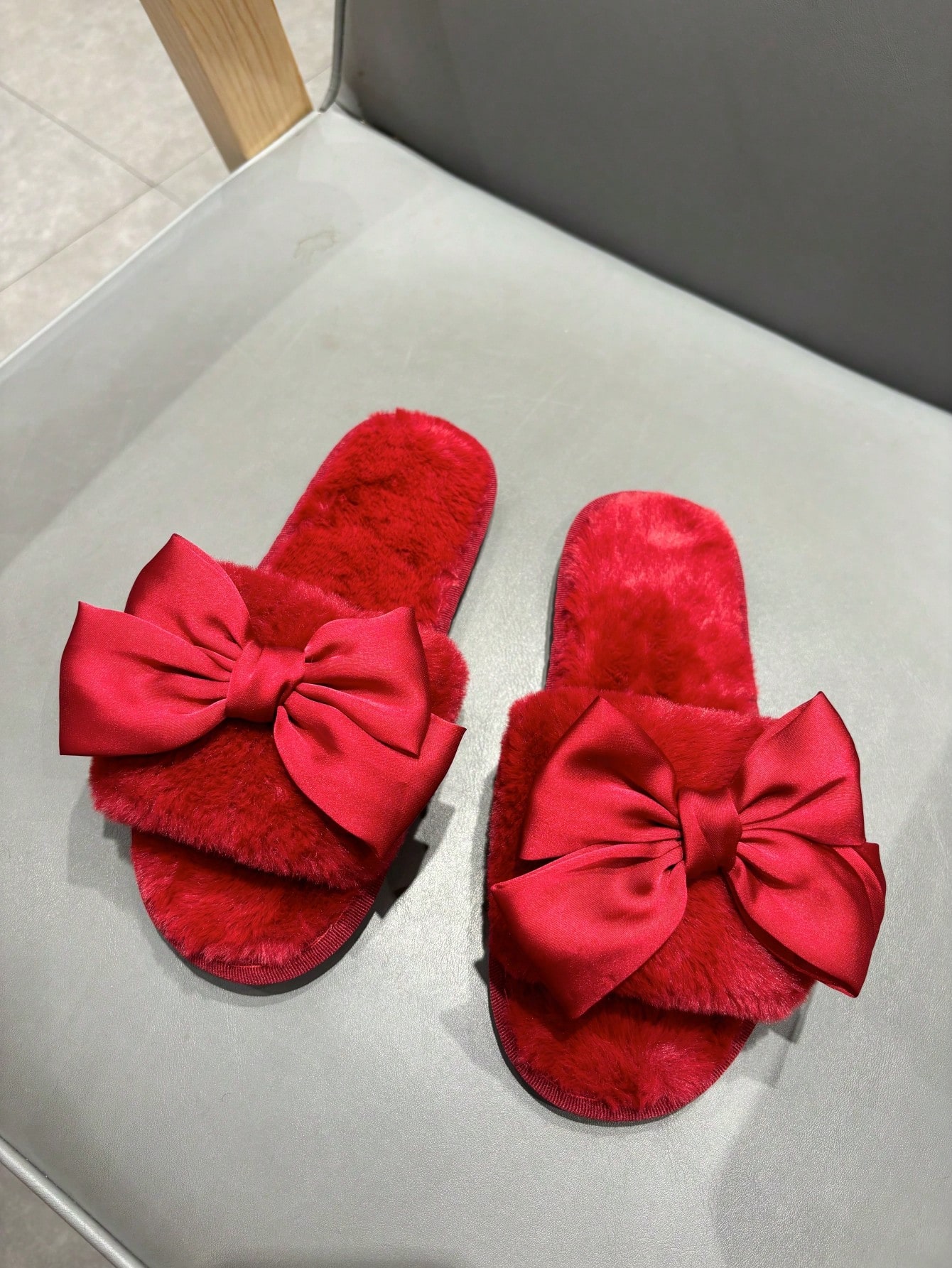 In Red Women Home Slippers