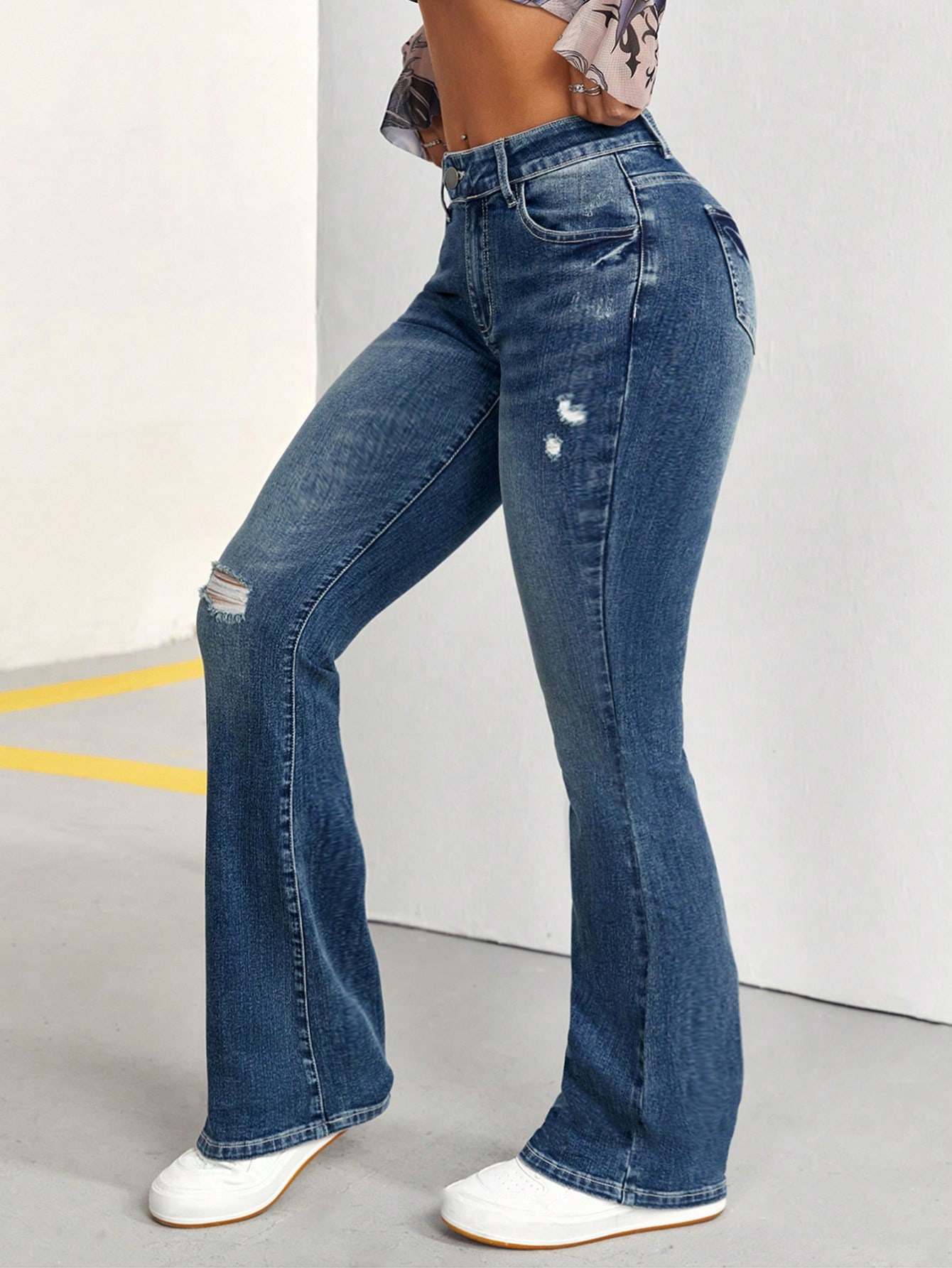 Flare Leg Jeans