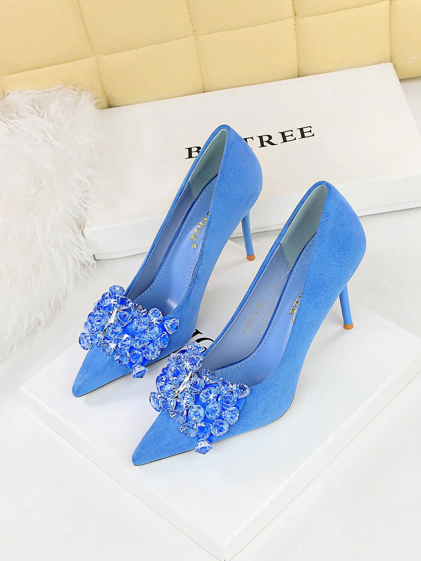 In Blue Women Pumps