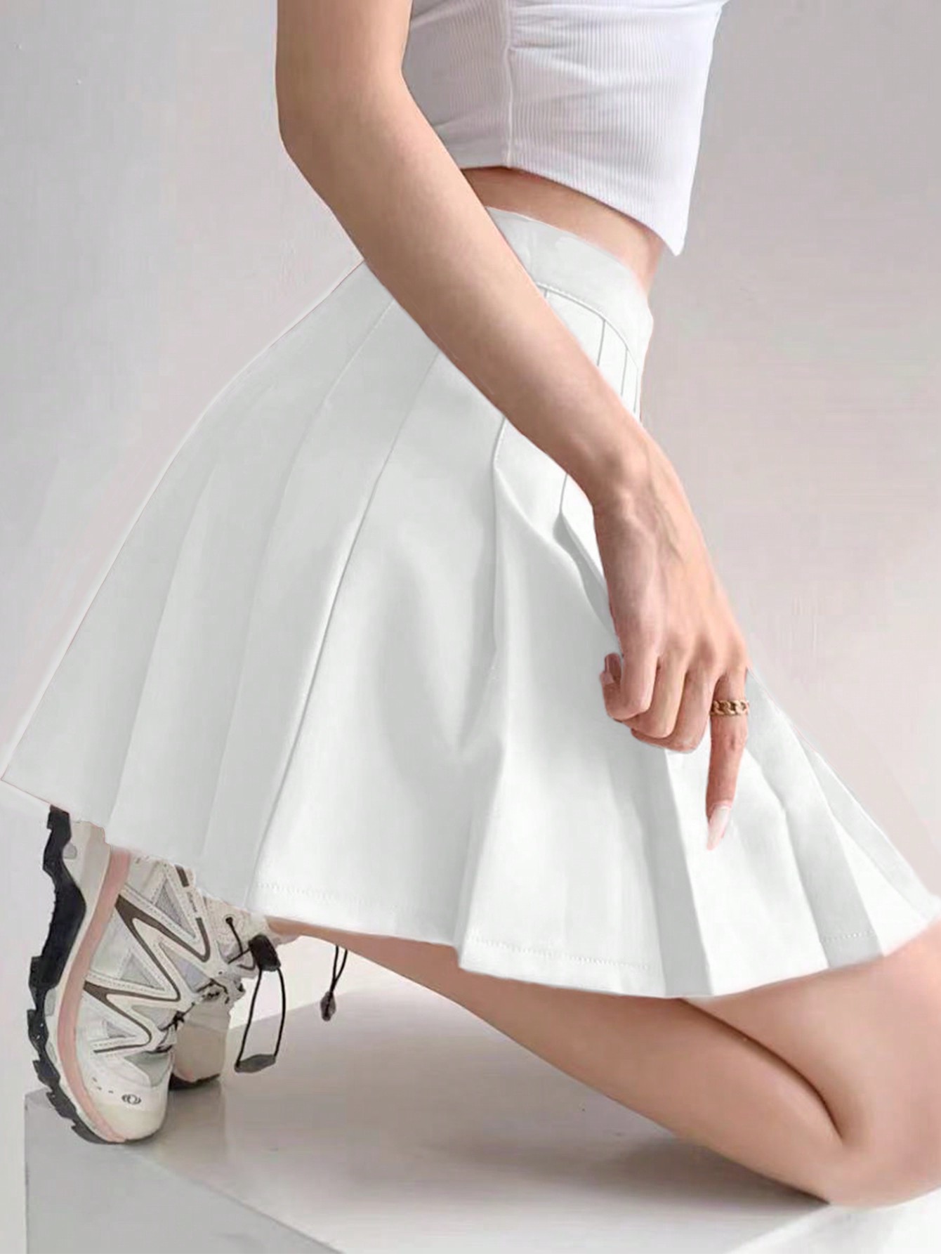 In White Women Skirts