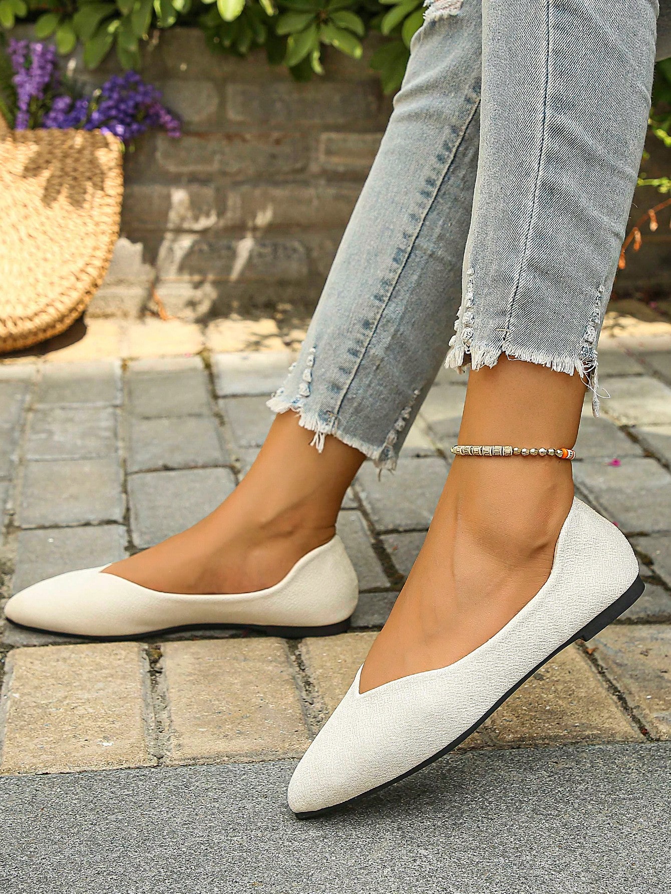 In White Women Flats