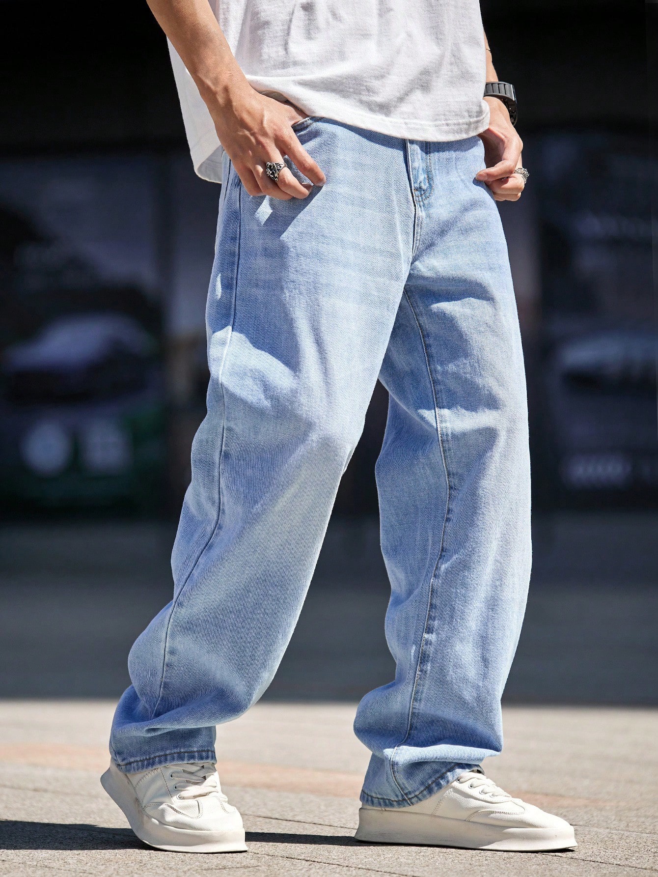 Men Plus Size Denim