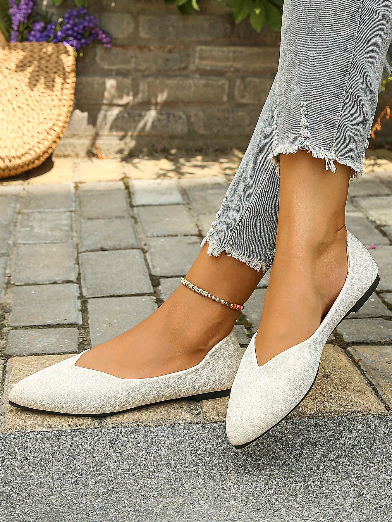 In White Women Flats