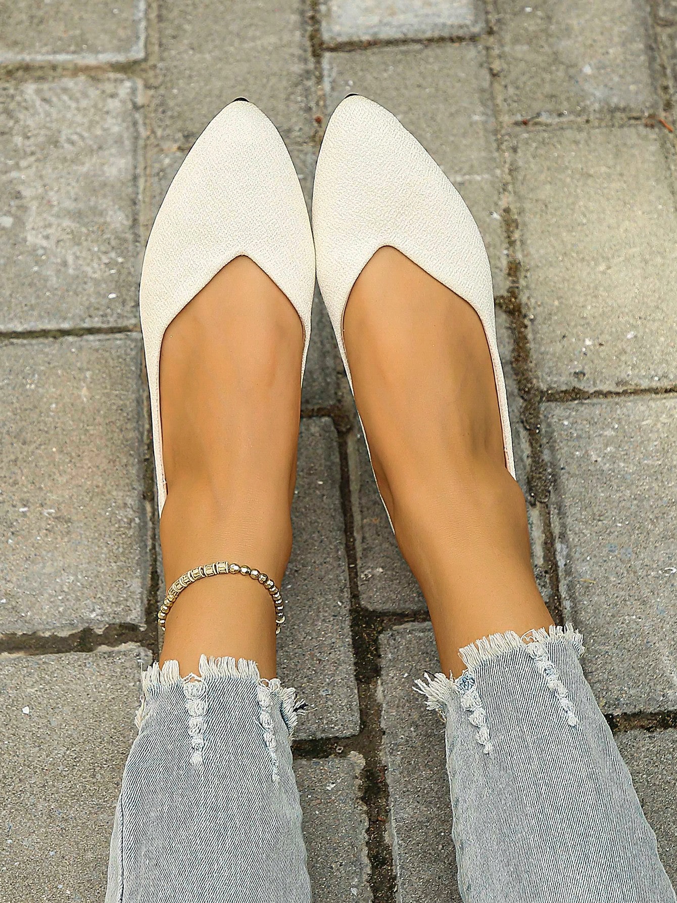 In White Women Flats