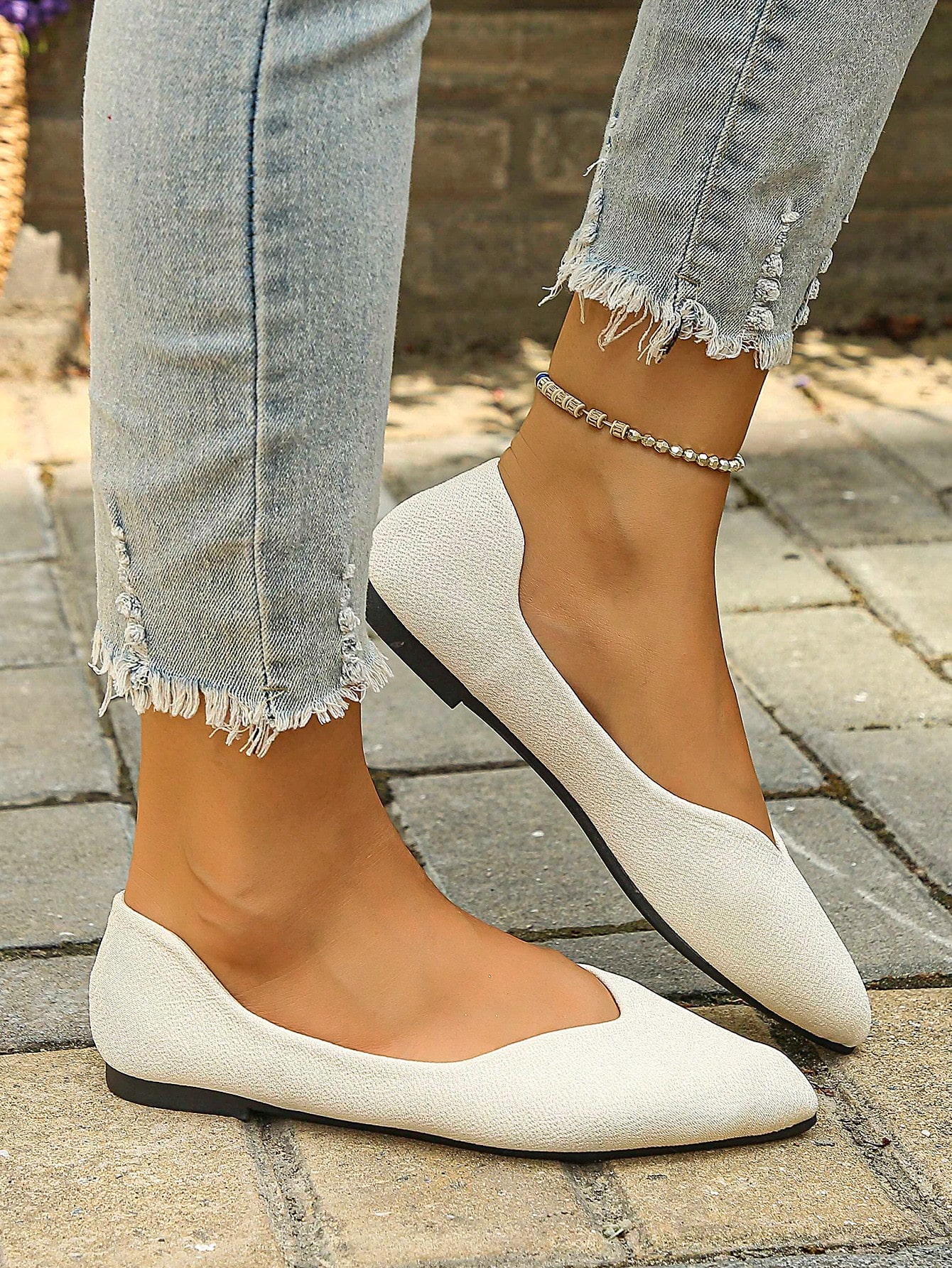 In White Women Flats