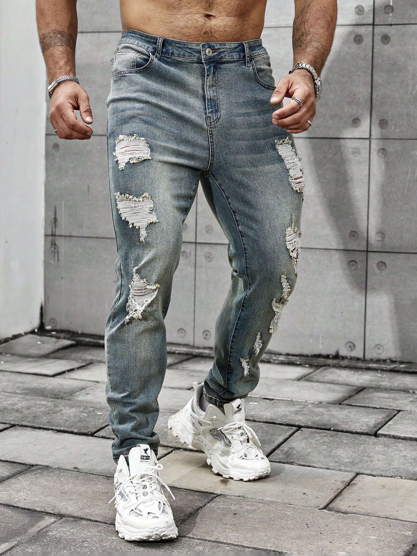 Men Plus Size Denim