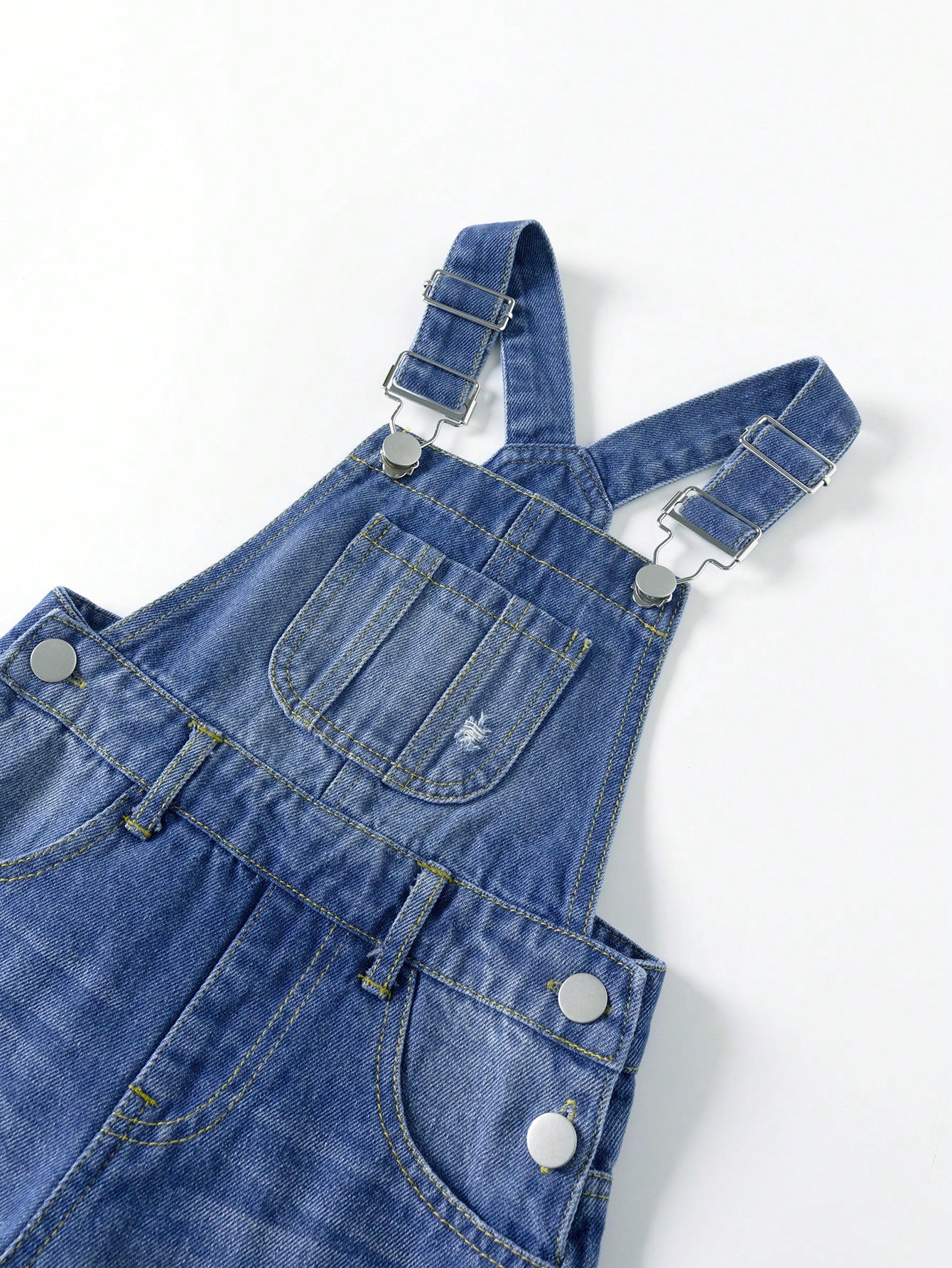 Young Girls Denim Overalls & Jumpsuits