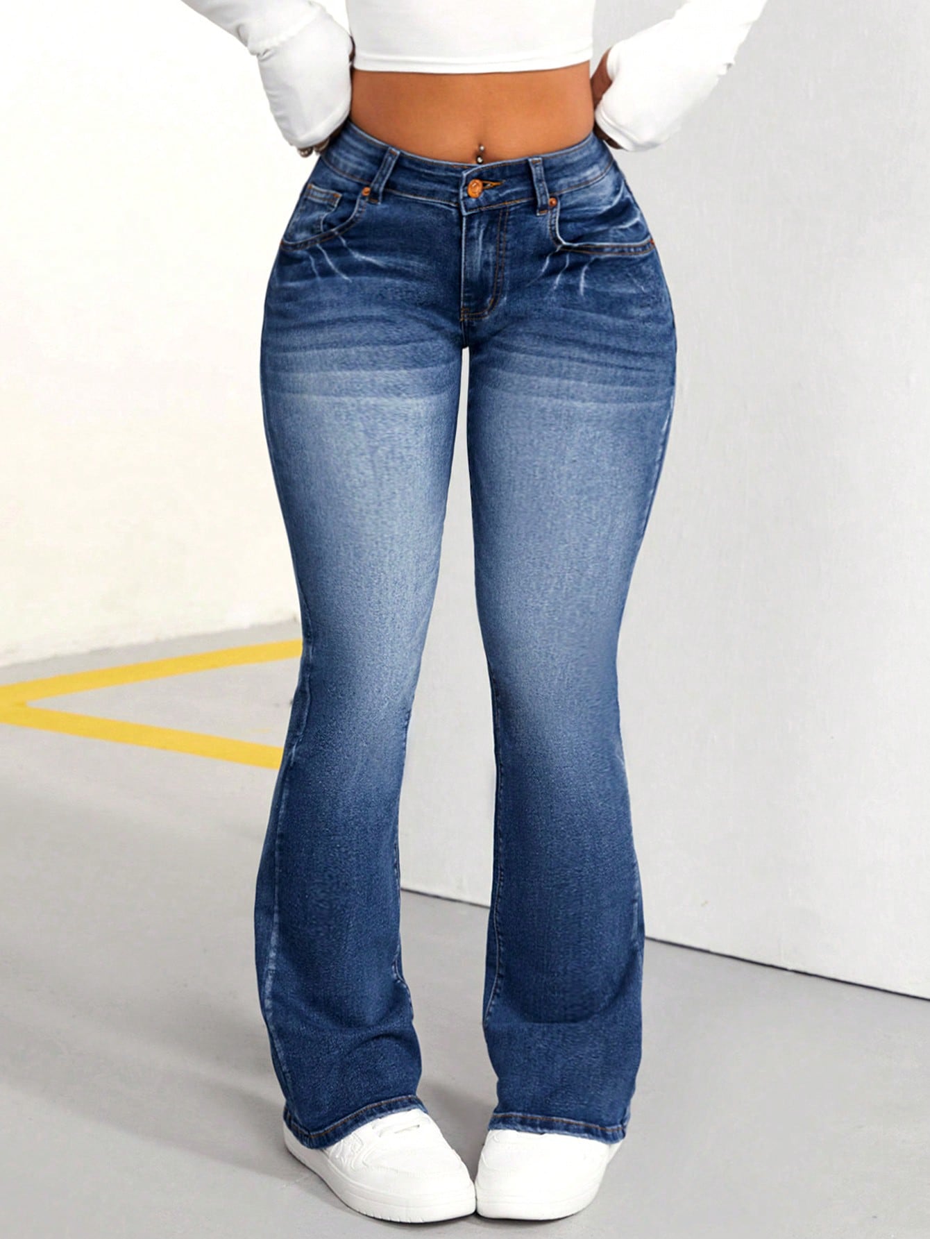 Flare Leg Jeans