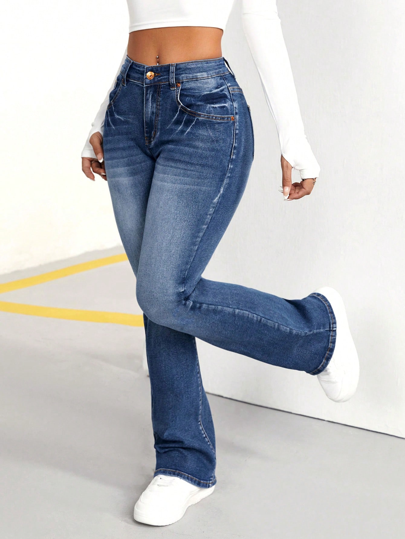 Flare Leg Jeans