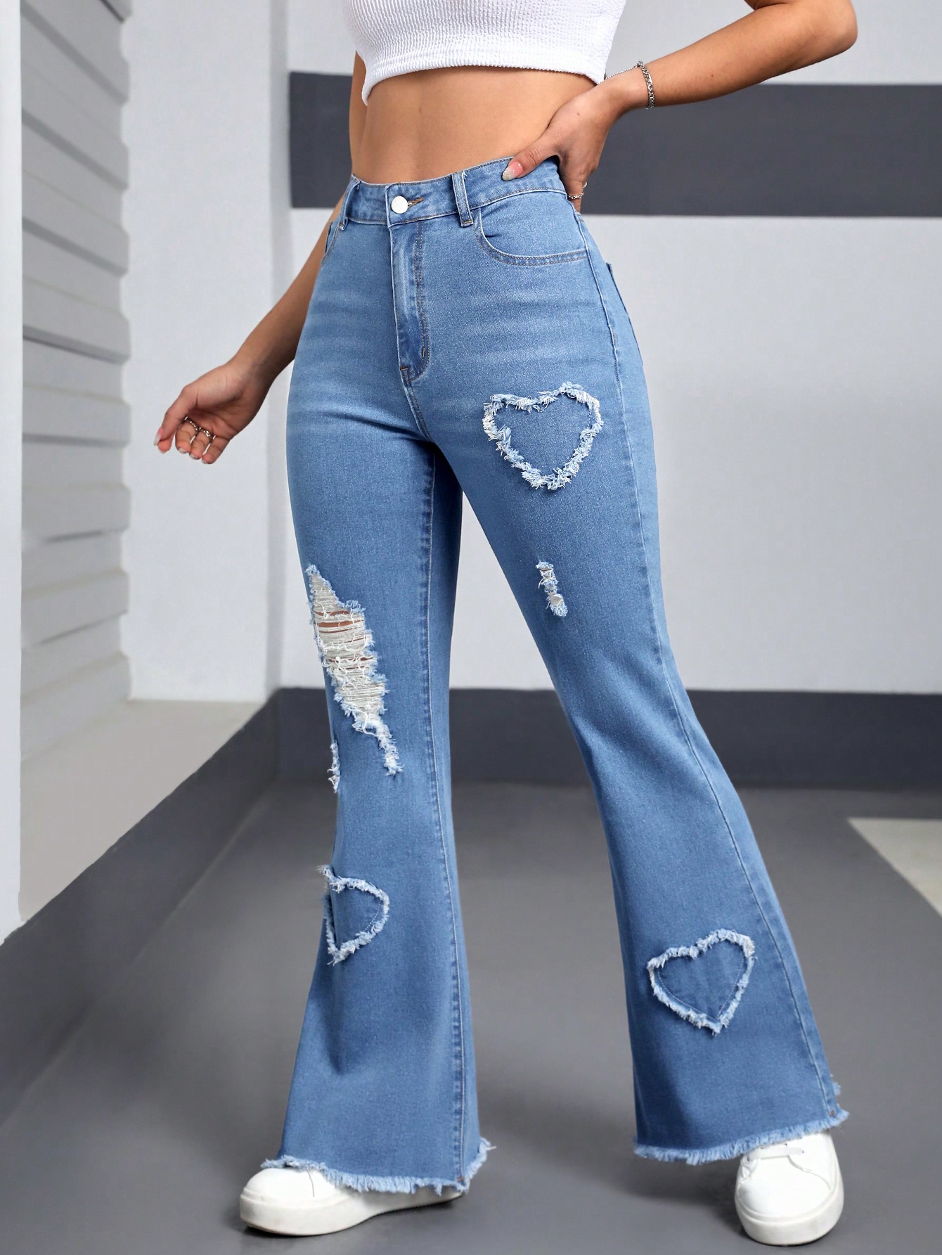 Flare Leg Jeans