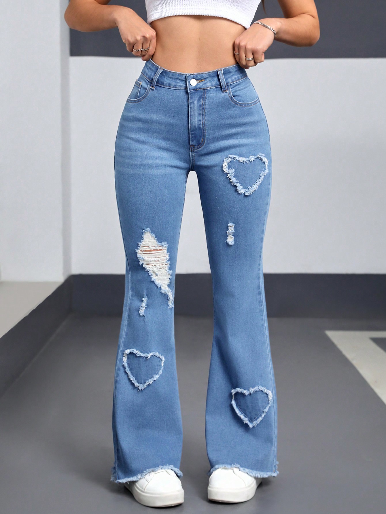 Flare Leg Jeans