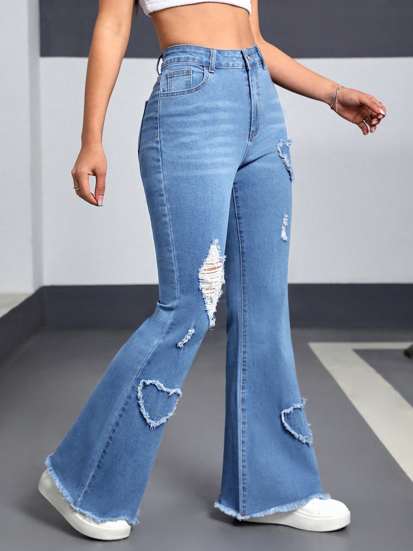 Flare Leg Jeans