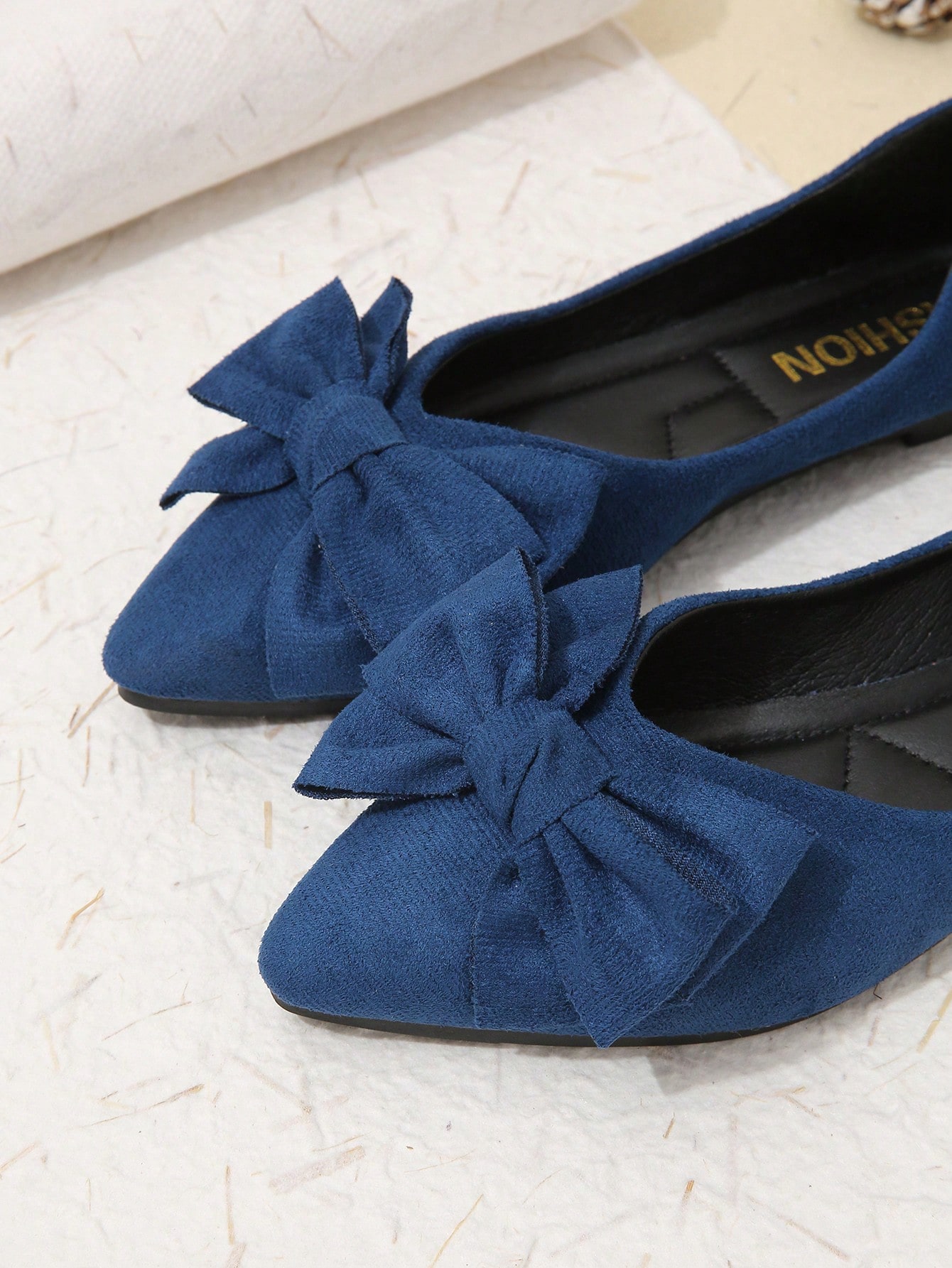 In Blue Women Flats