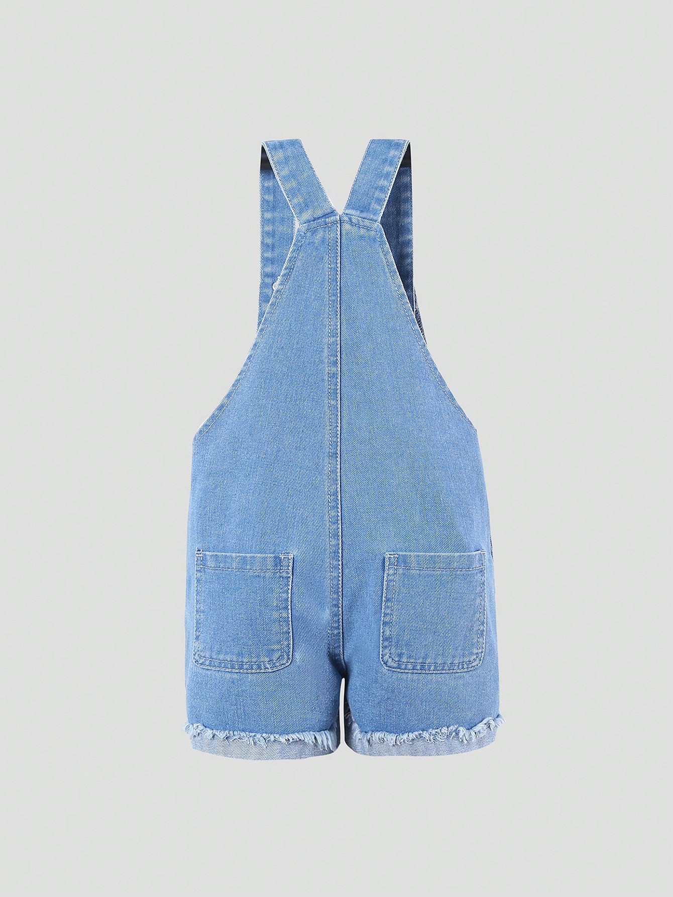 Young Girls Denim Overalls & Jumpsuits