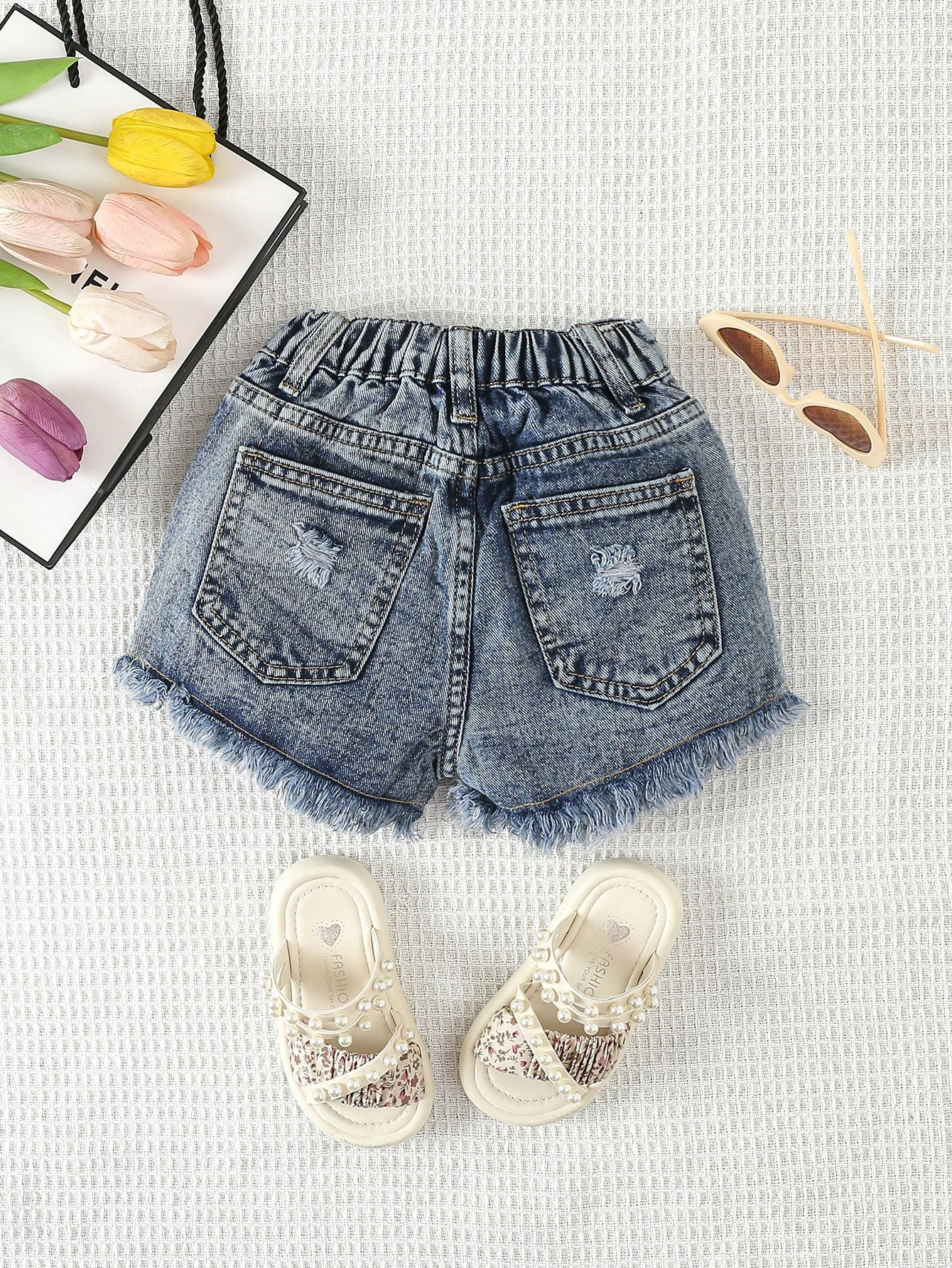 Young Girls Denim Shorts