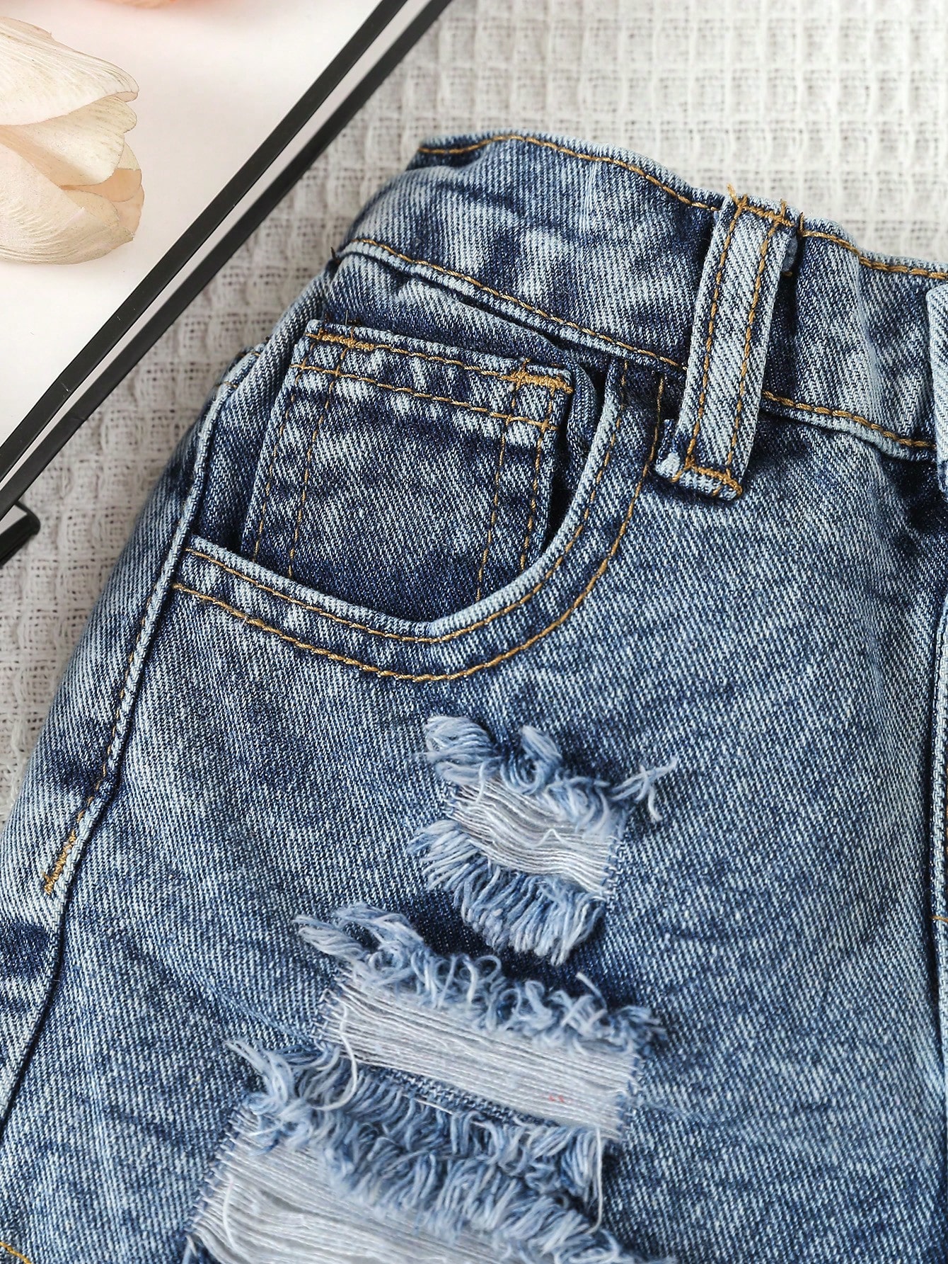 Young Girls Denim Shorts