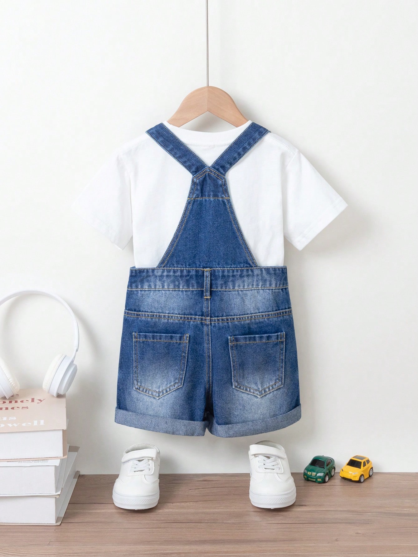 Young Boys Denim Overalls & Jumpsuits