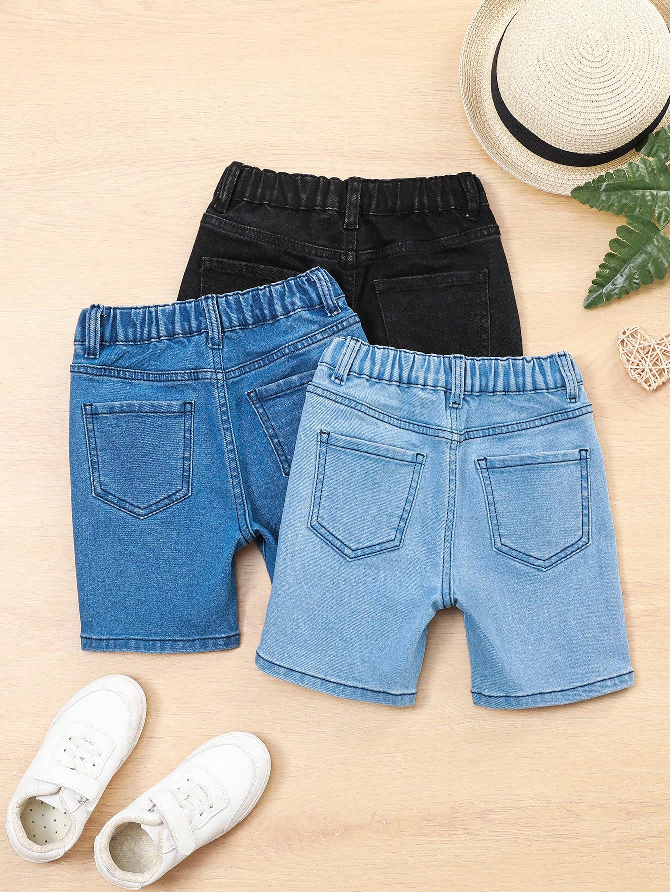 Young Boys Denim Shorts