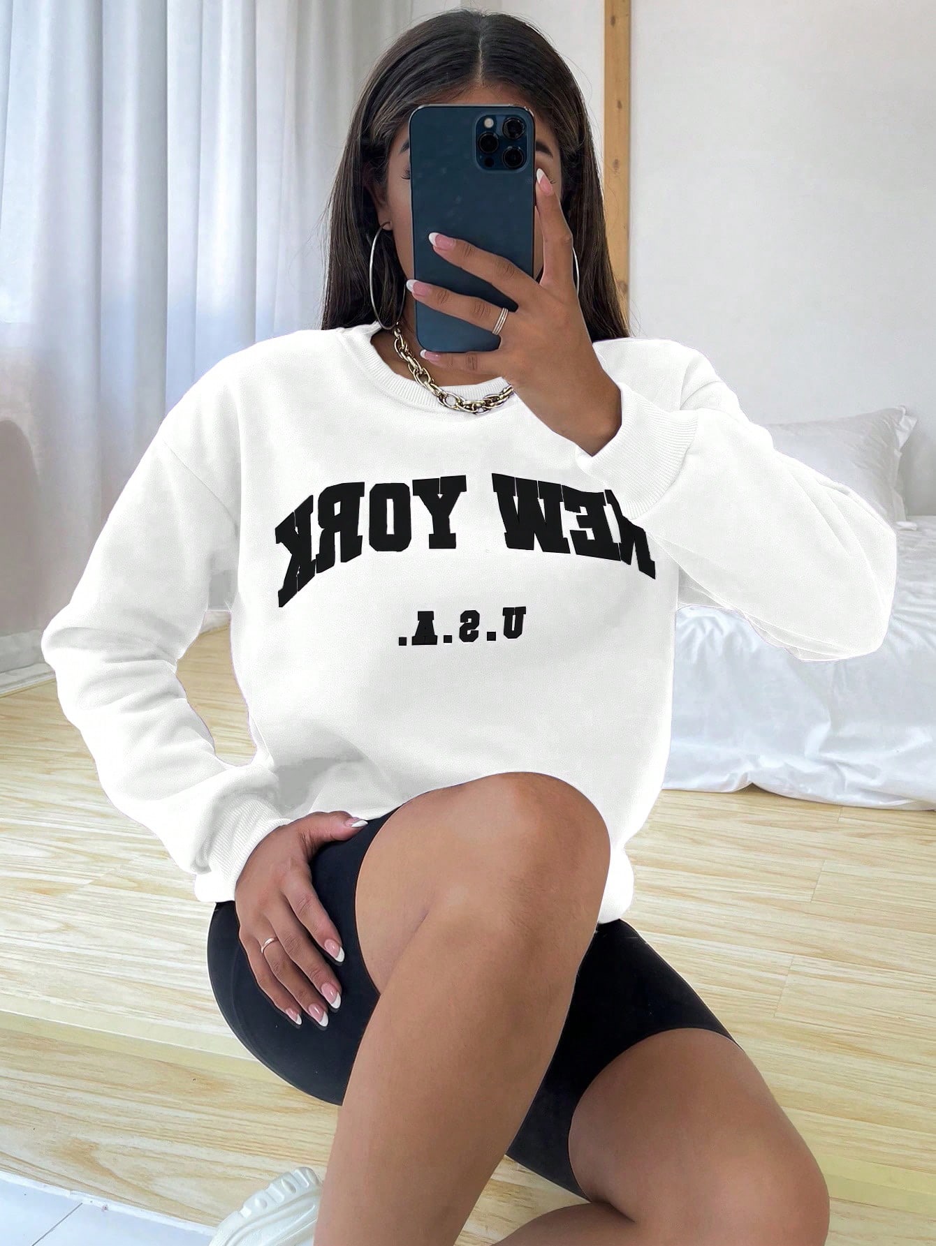 In White Women Sweatshirts