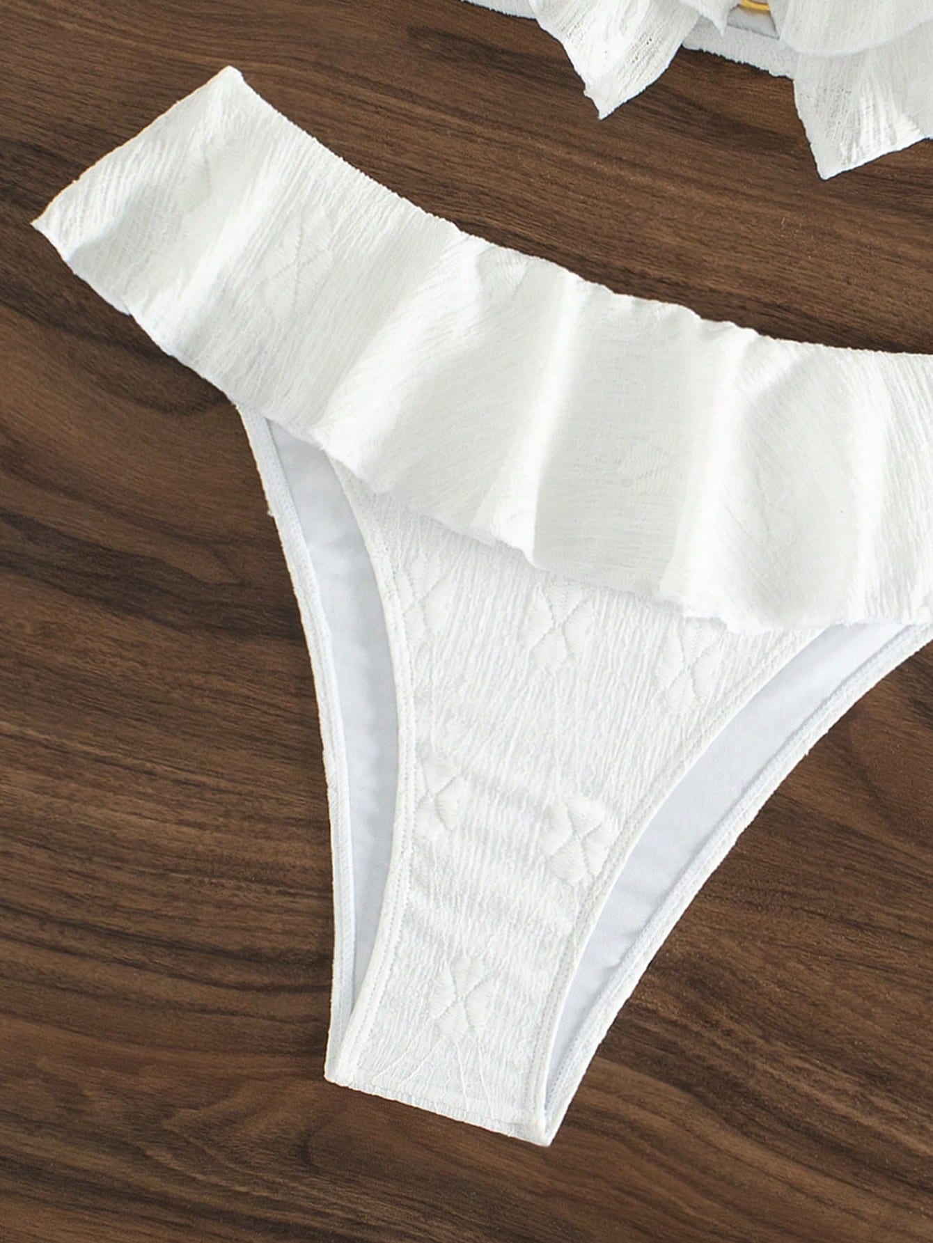 In White Women Bikini Sets