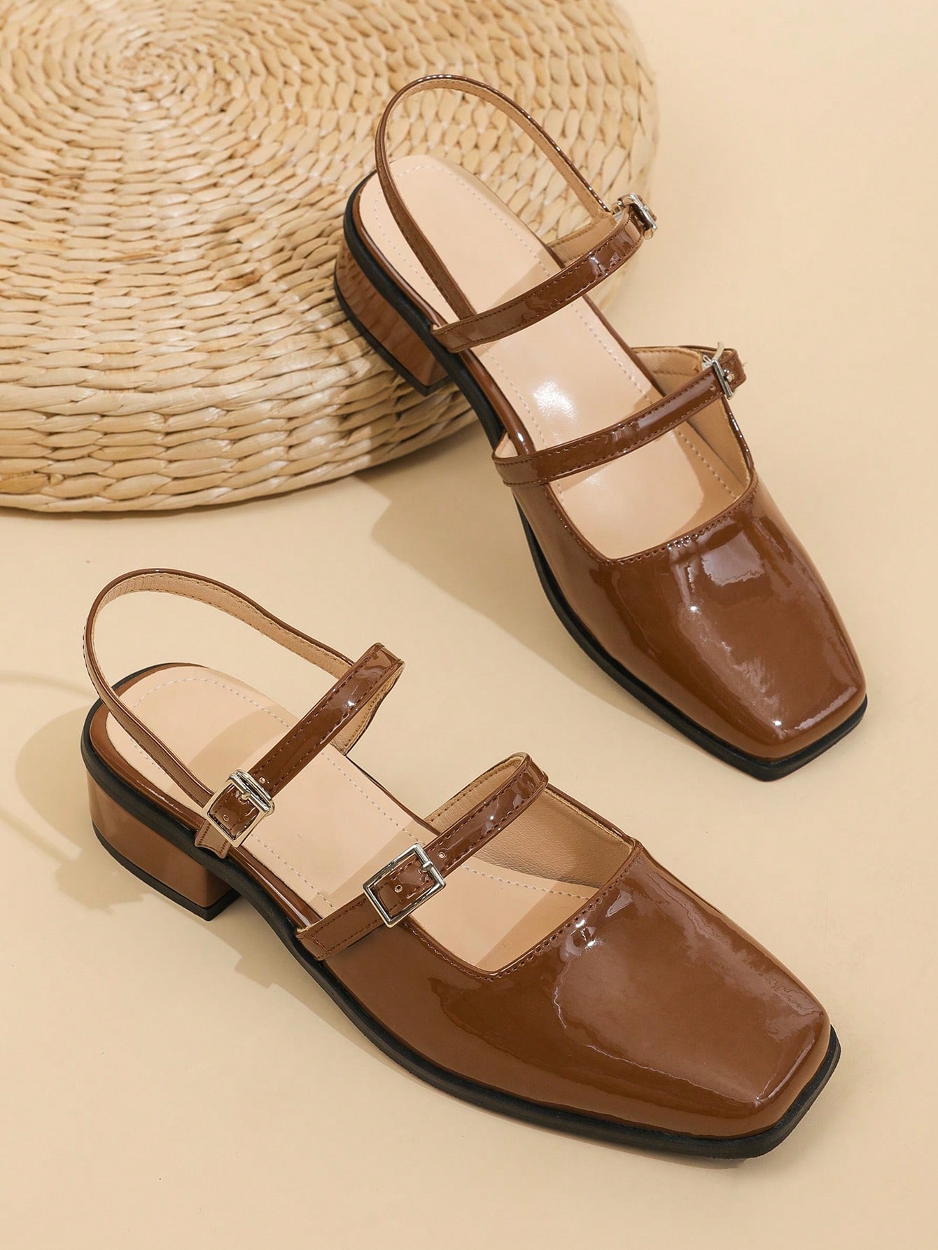 In Coffee Brown Women Pumps