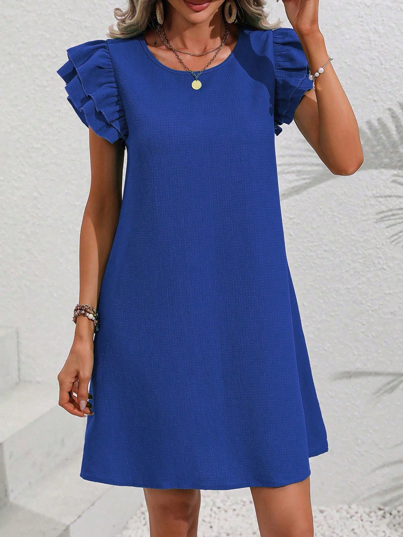 In Blue Women Dresses