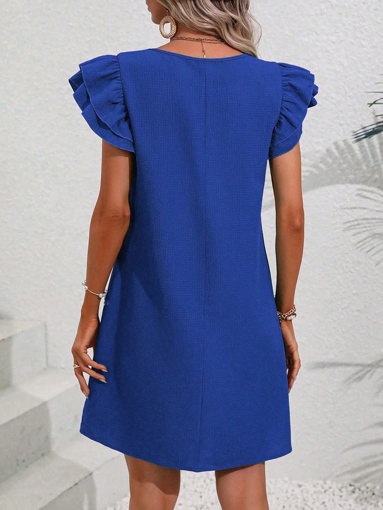 In Blue Women Dresses