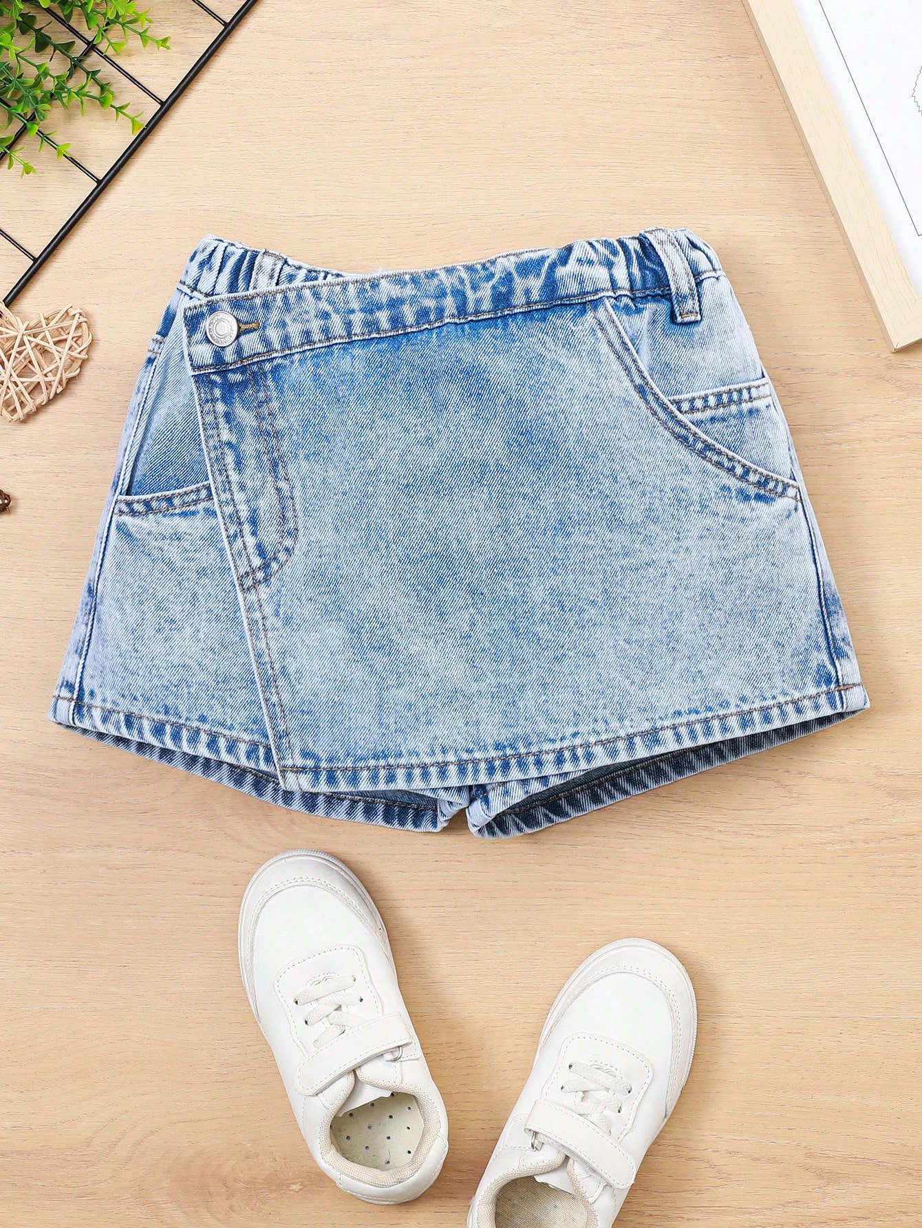 Tween Girls Denim Shorts