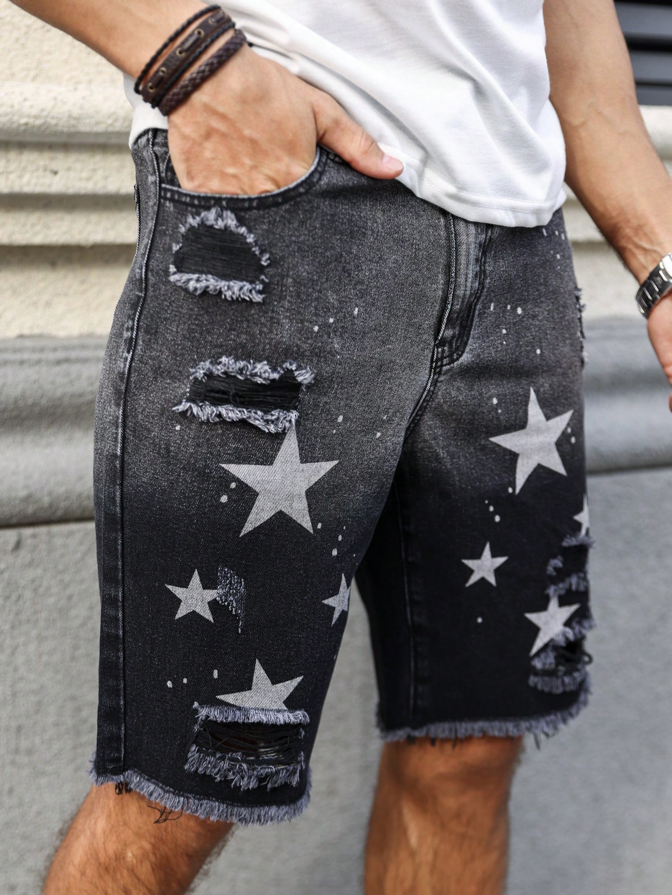 Men Denim Shorts