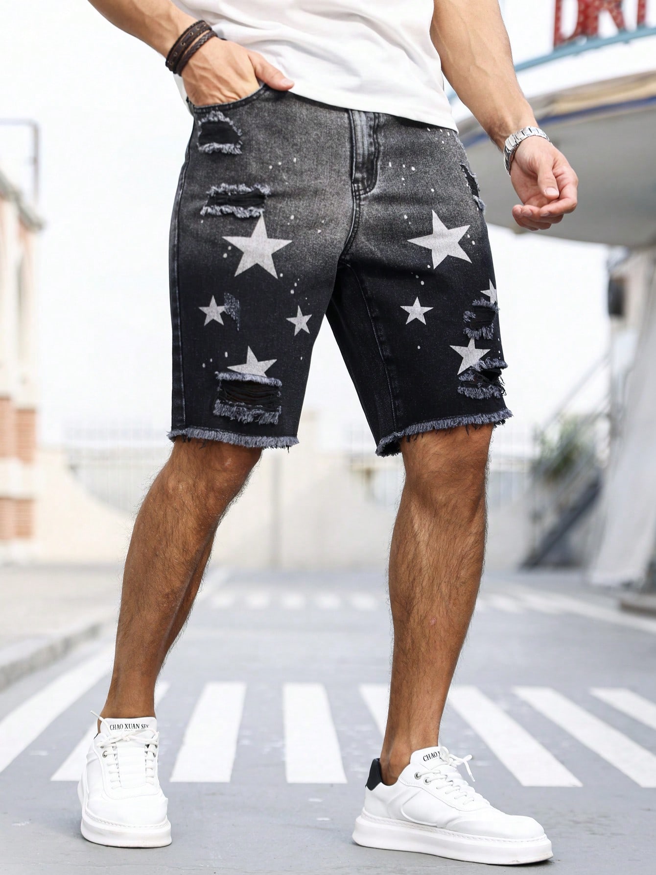 Men Denim Shorts