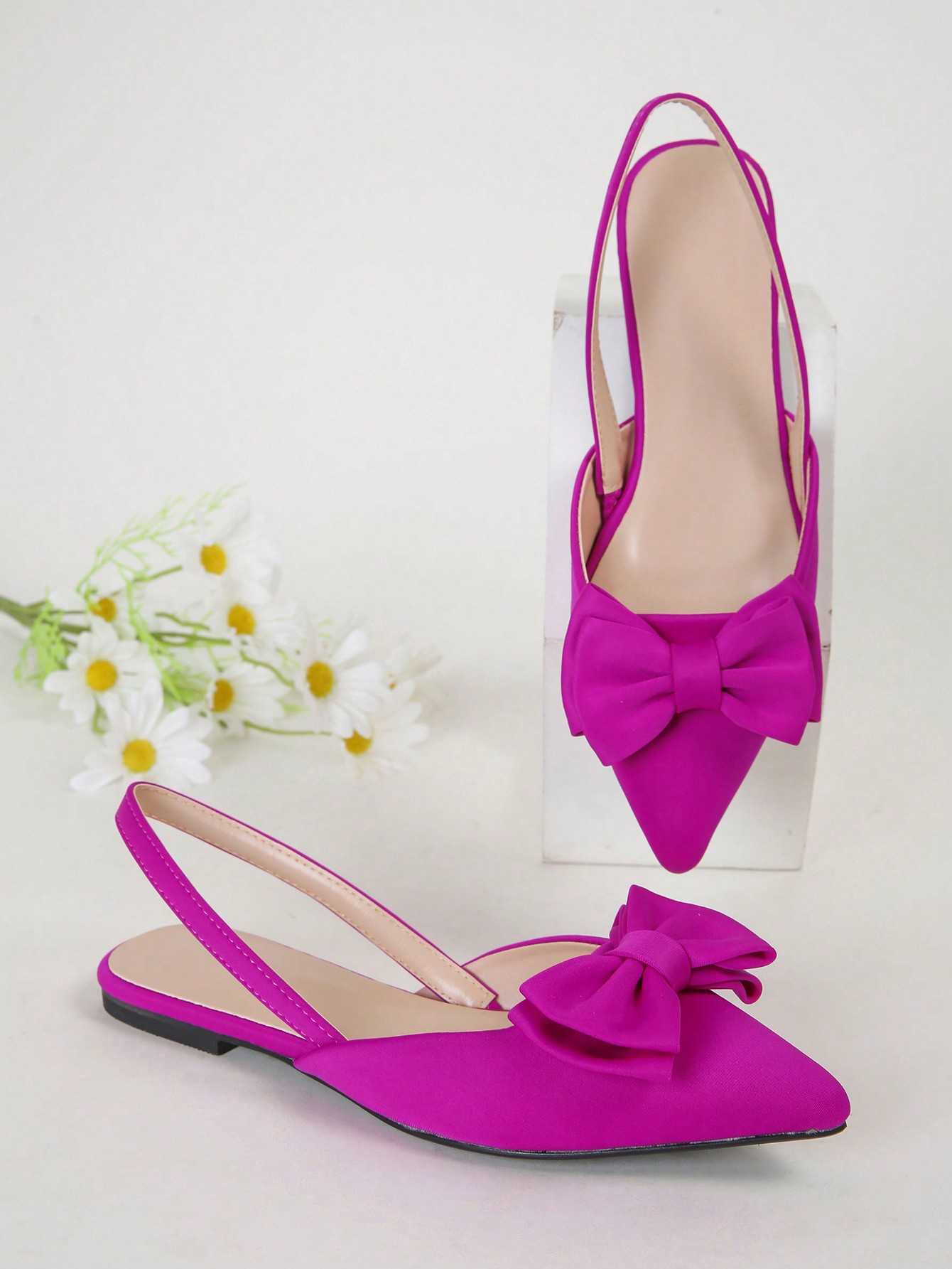 In Hot Pink Women Flats