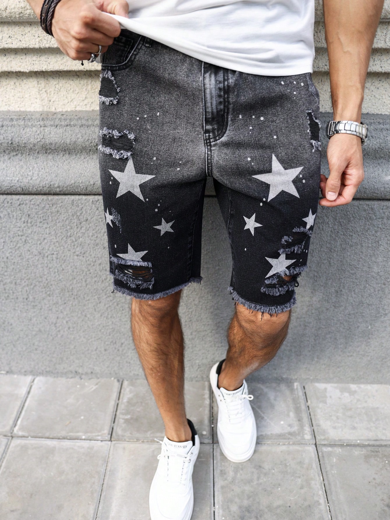 Men Denim Shorts