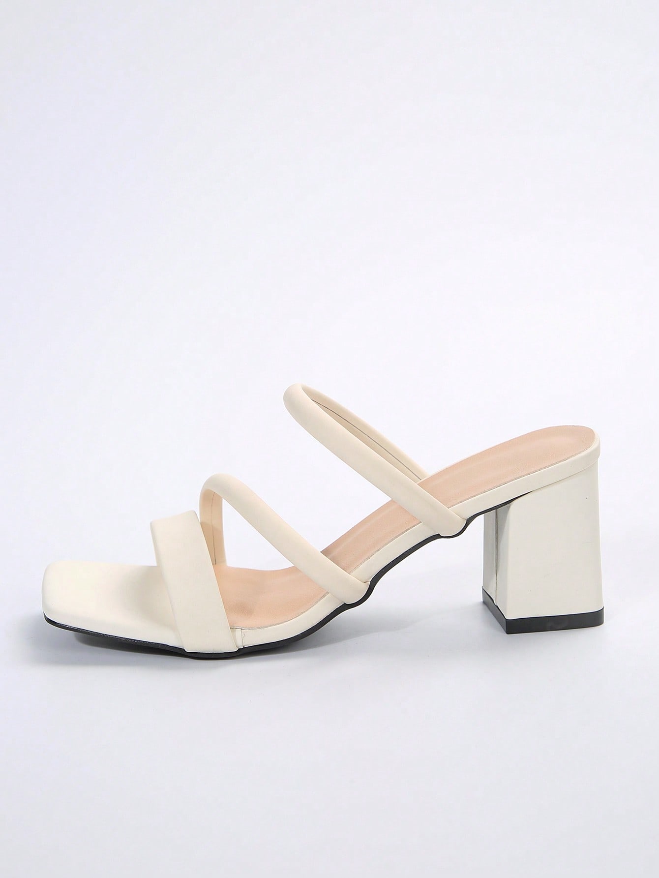 In Beige Women Heeled Sandals