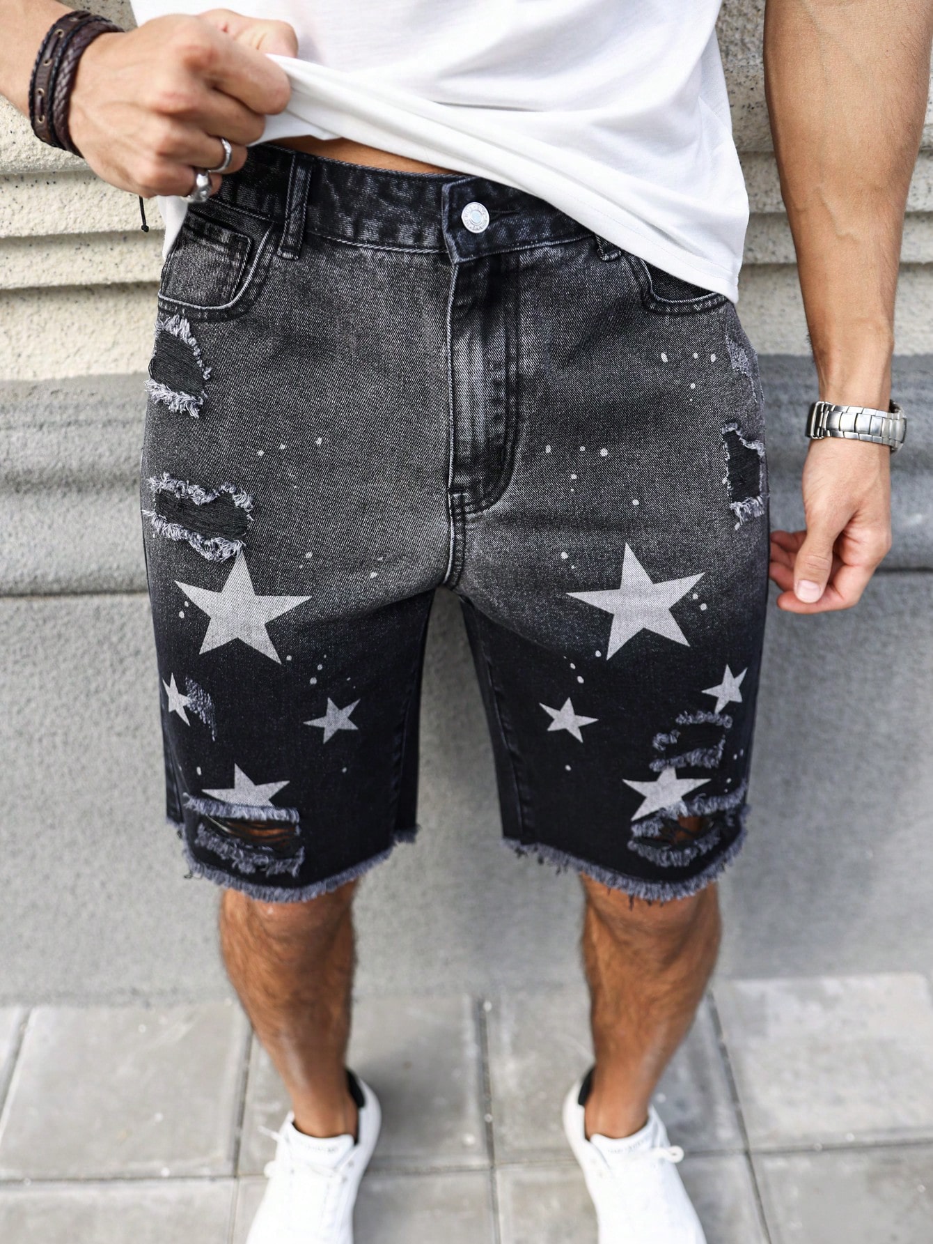 Men Denim Shorts