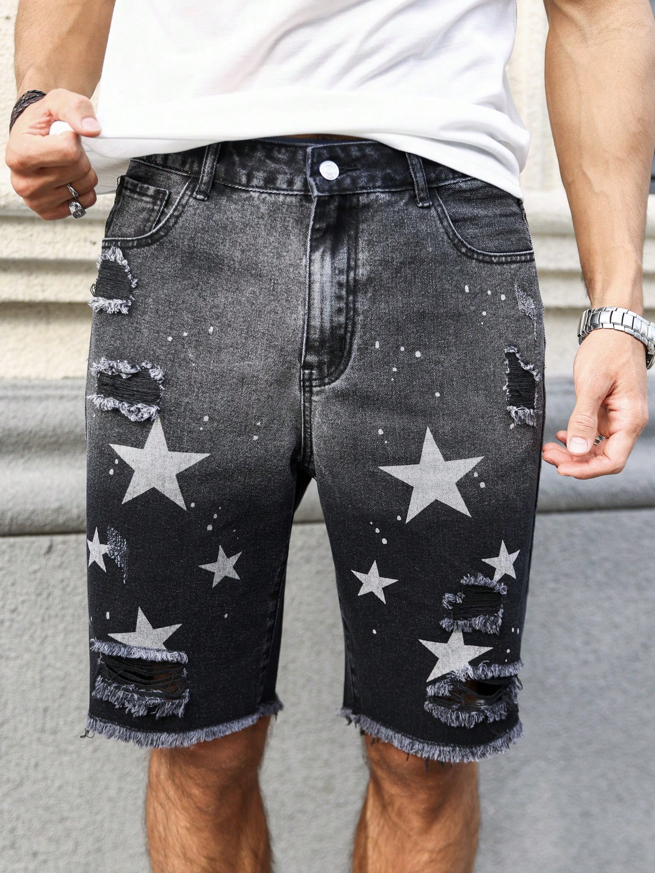 Men Denim Shorts