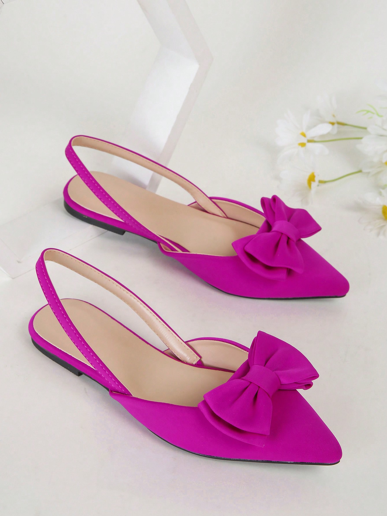 In Hot Pink Women Flats