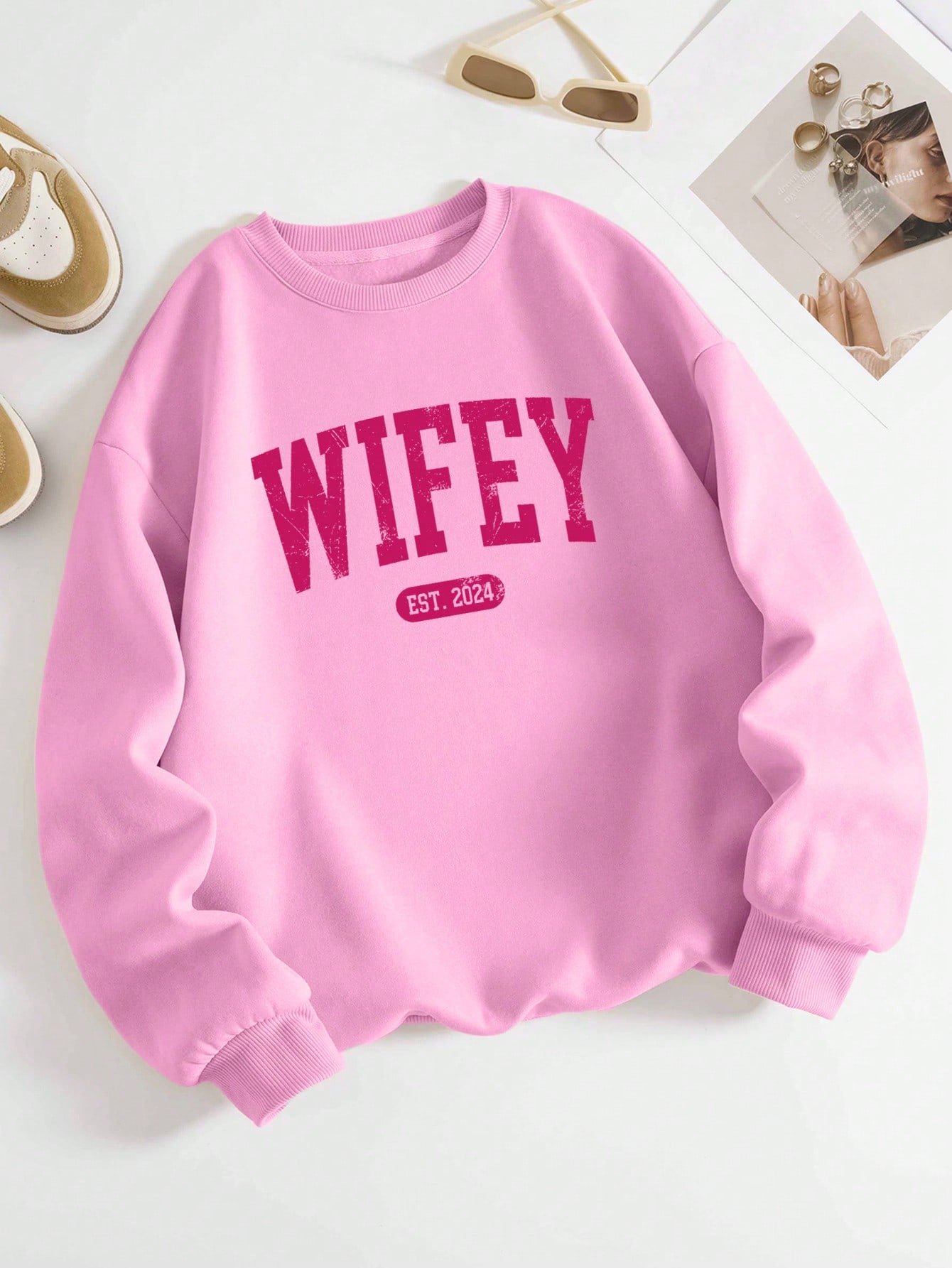 In Pink Women Sweatshirts