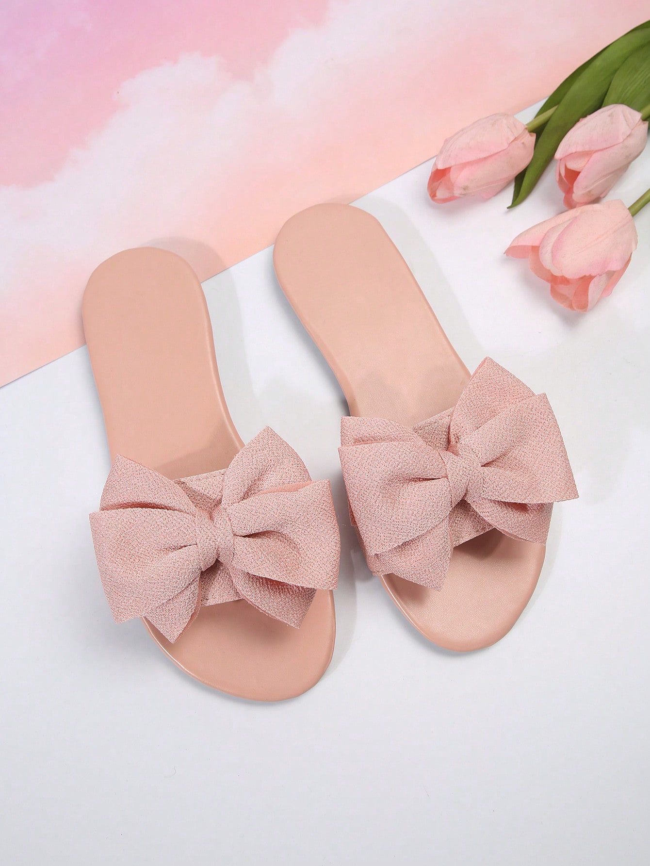 In Pink Women Flat Sandals