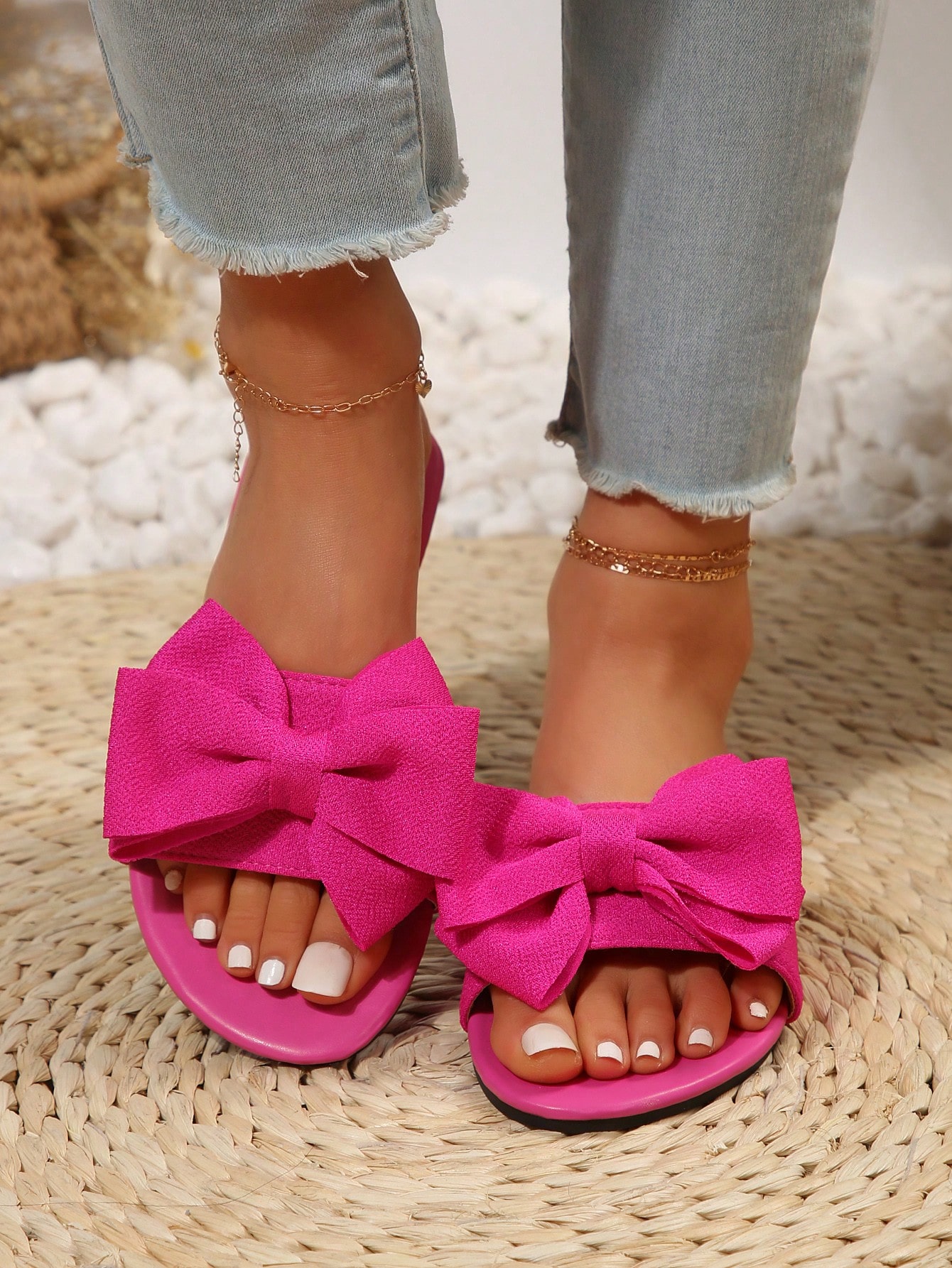 In Hot Pink Women Sandals