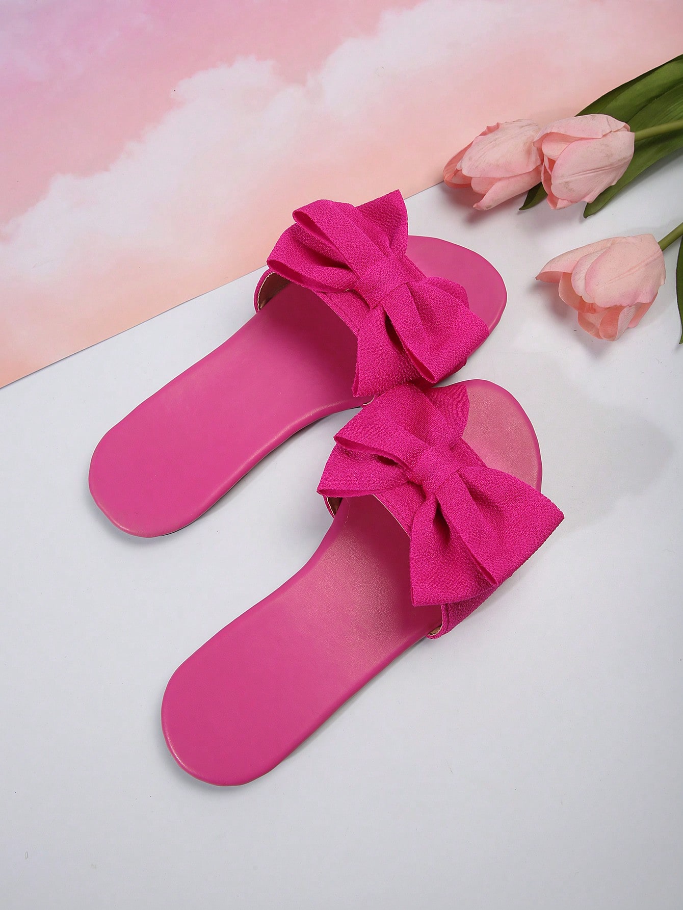 In Hot Pink Women Sandals