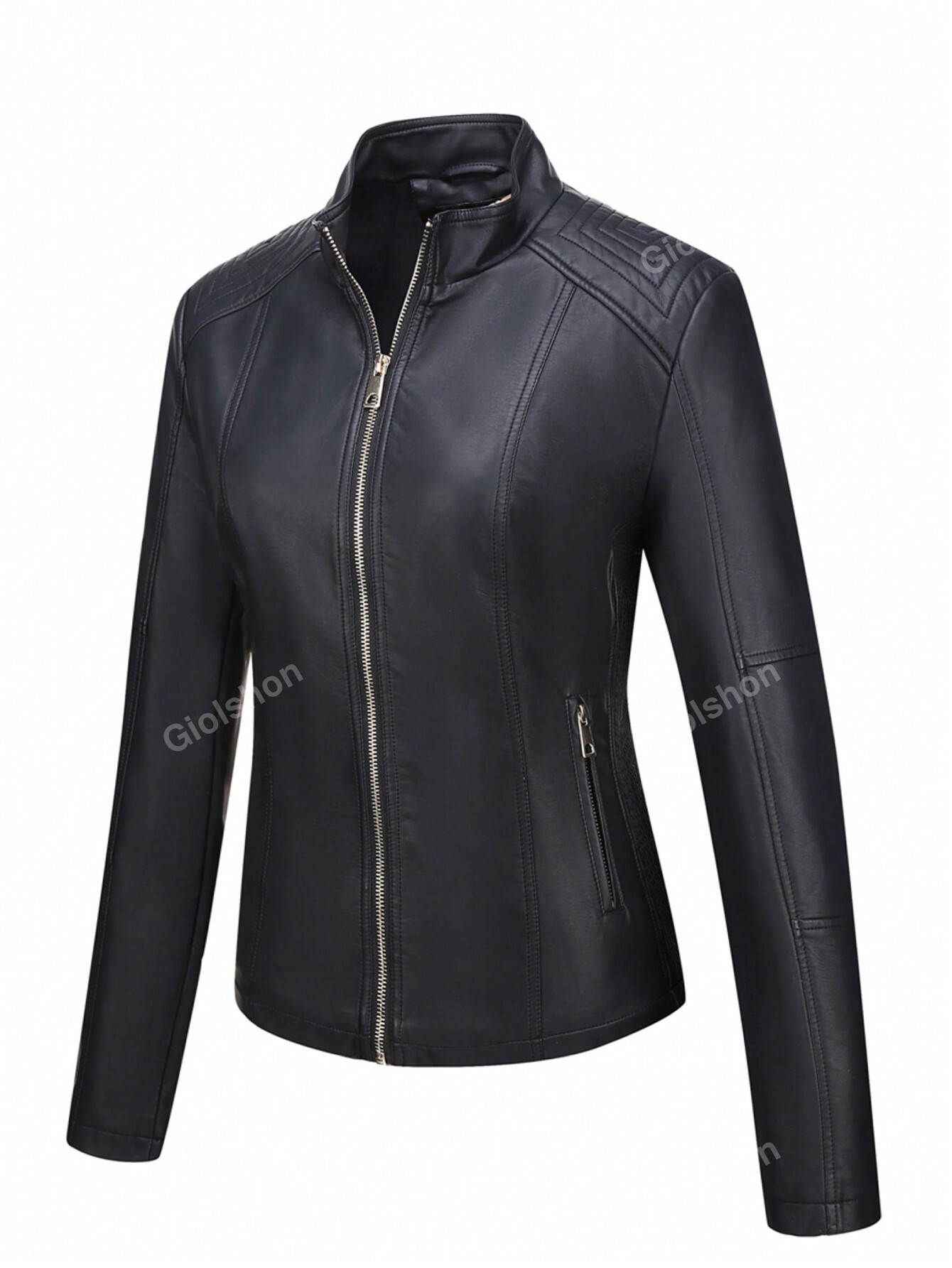 In Black Plus Size Jackets