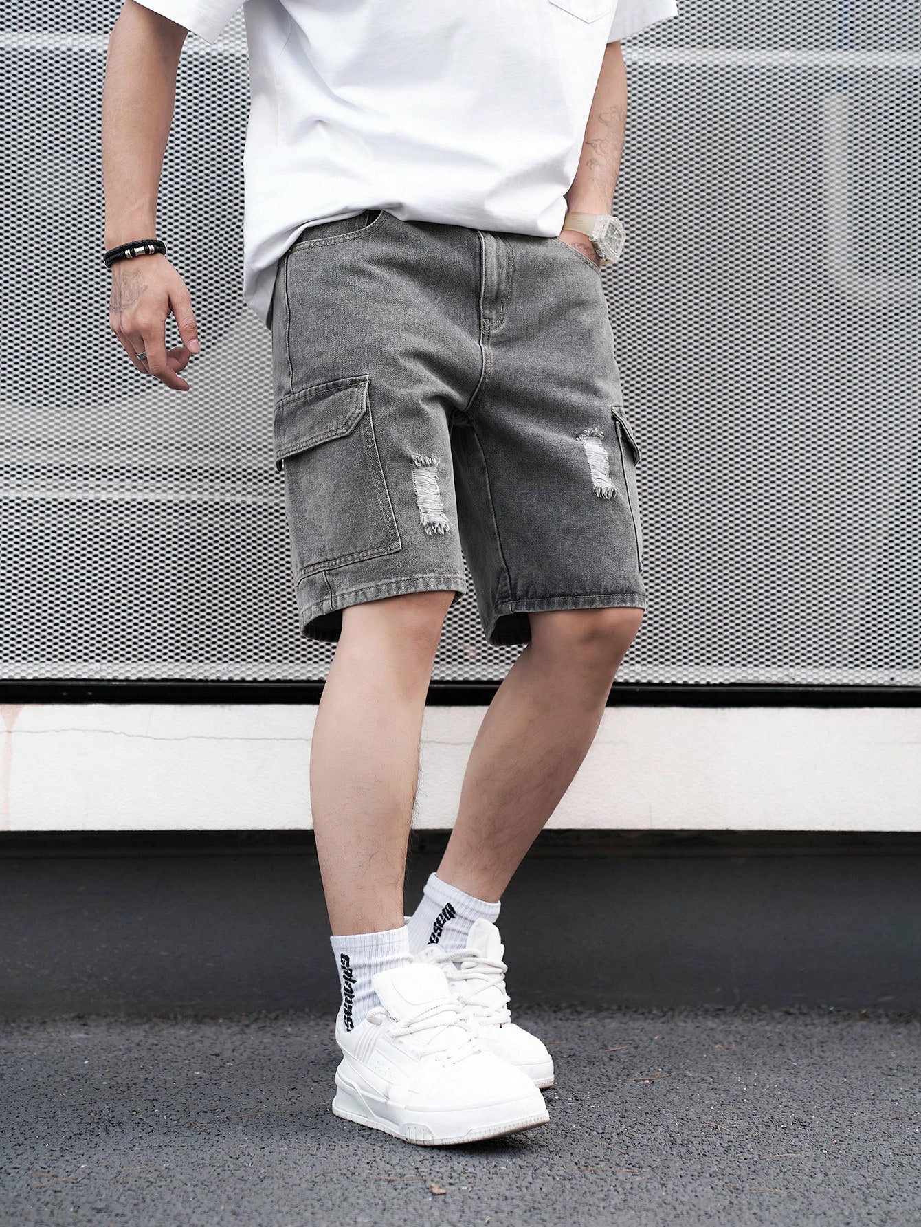 Men Denim Shorts