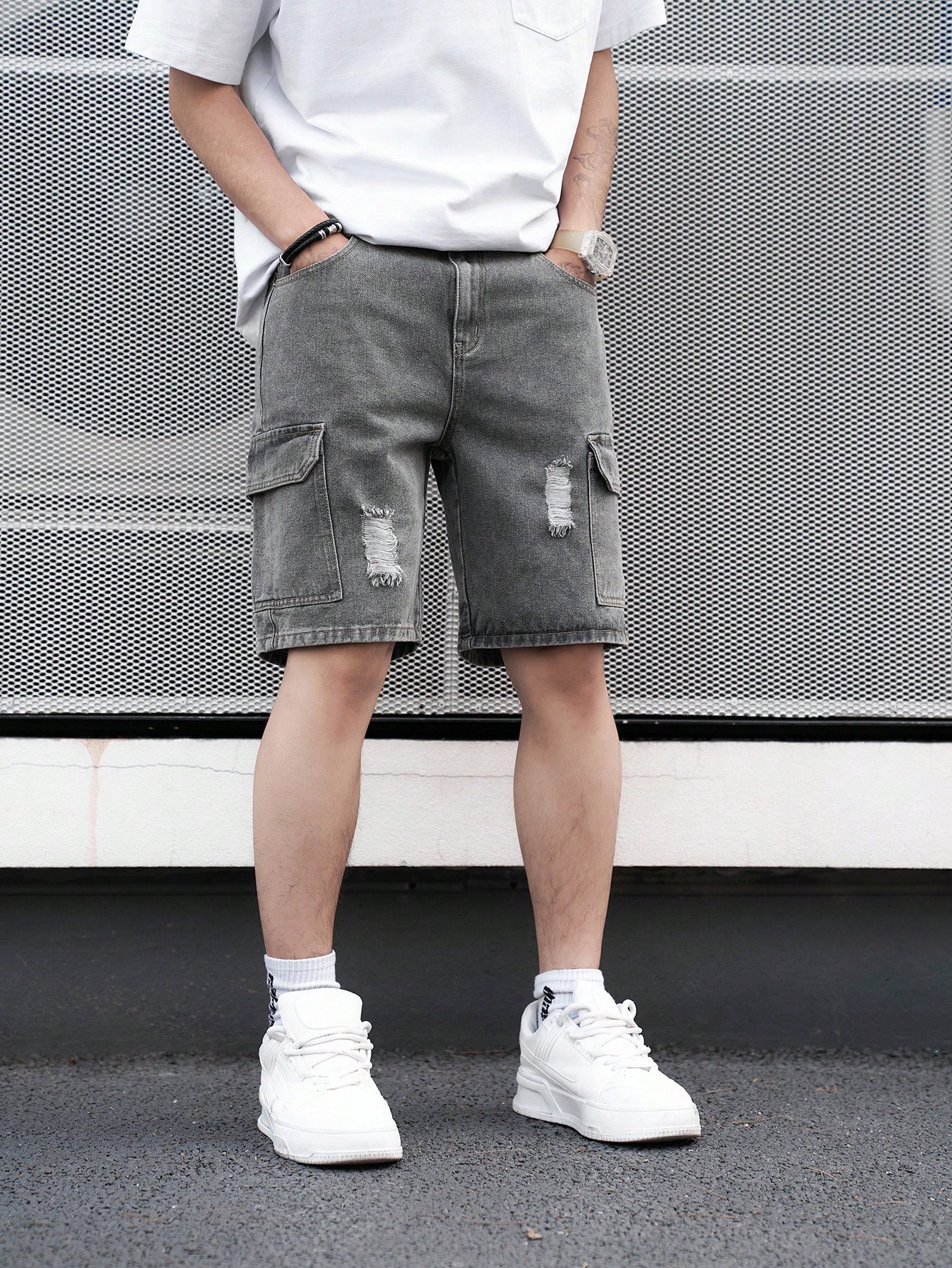 Men Denim Shorts