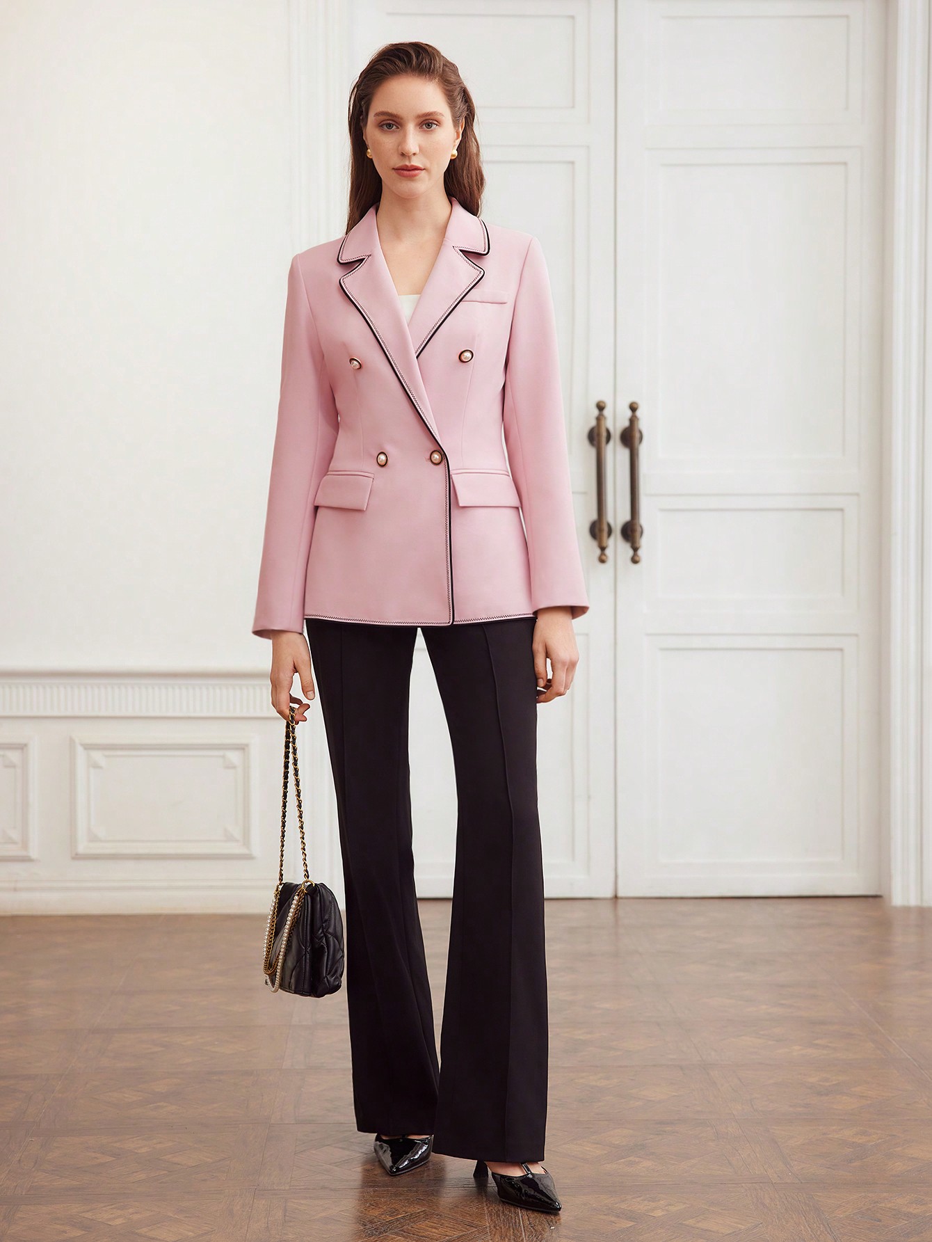 In Pink Women Blazers