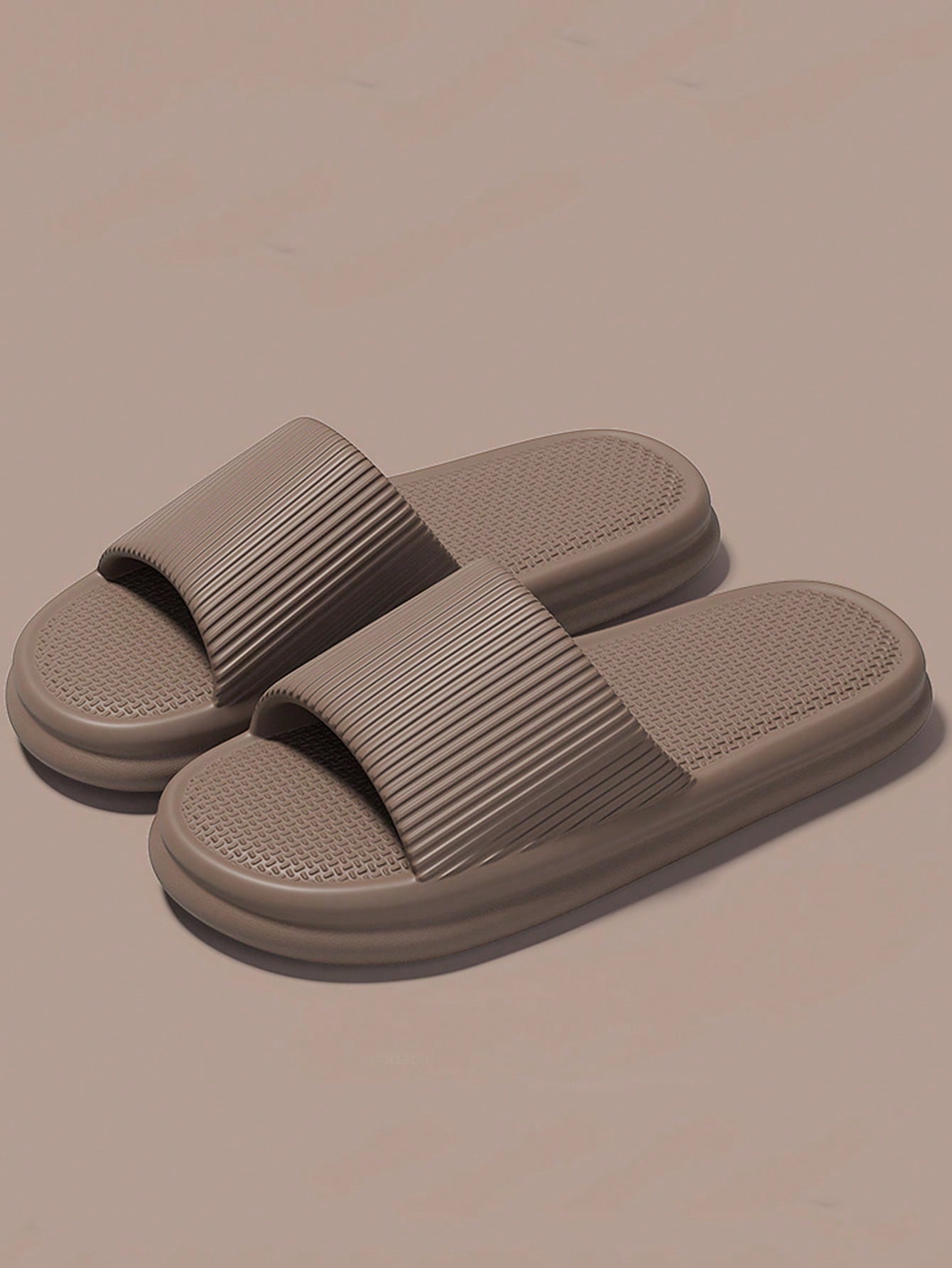 In Khaki Women Slides