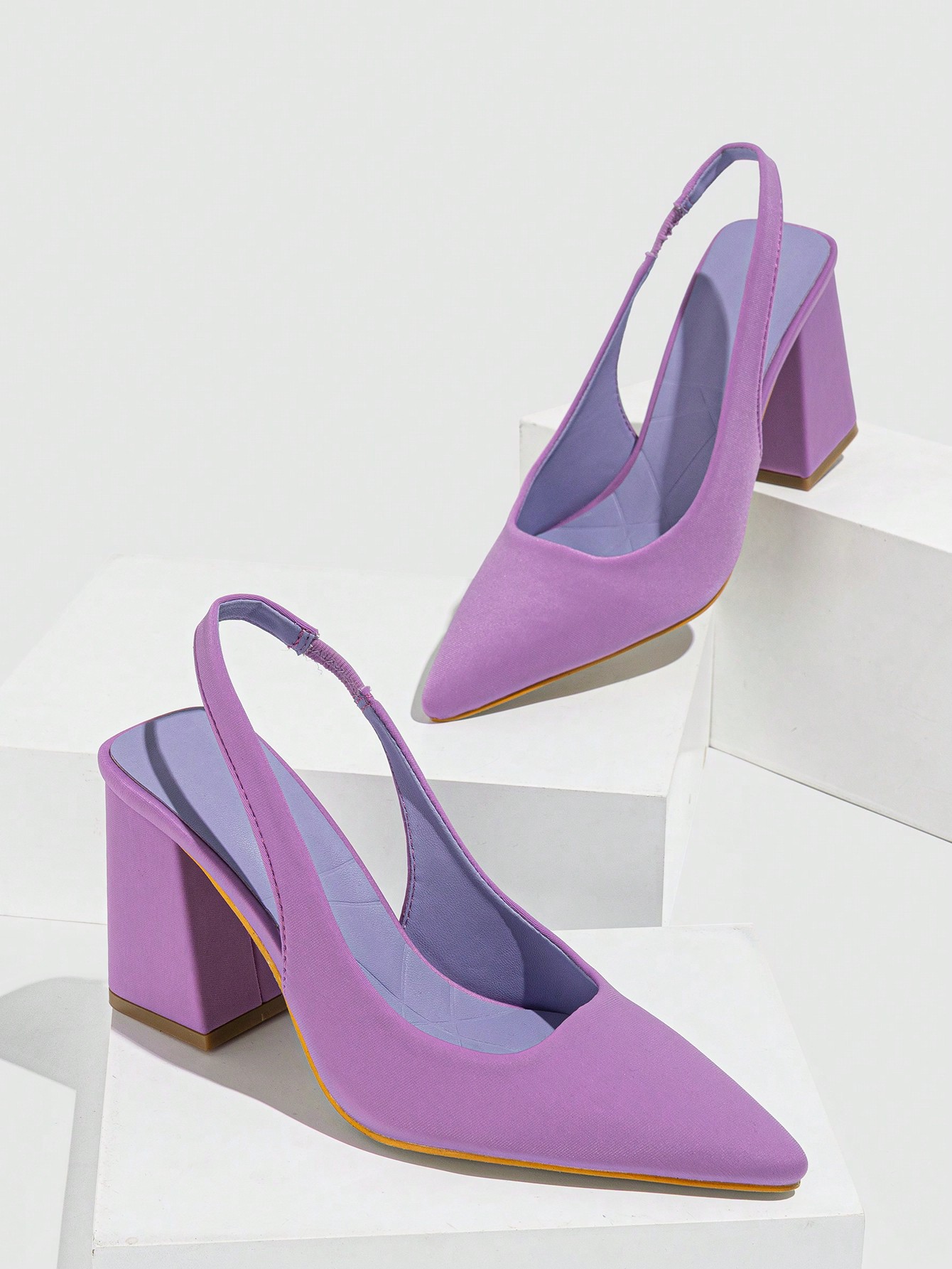 In Purple Women Pumps