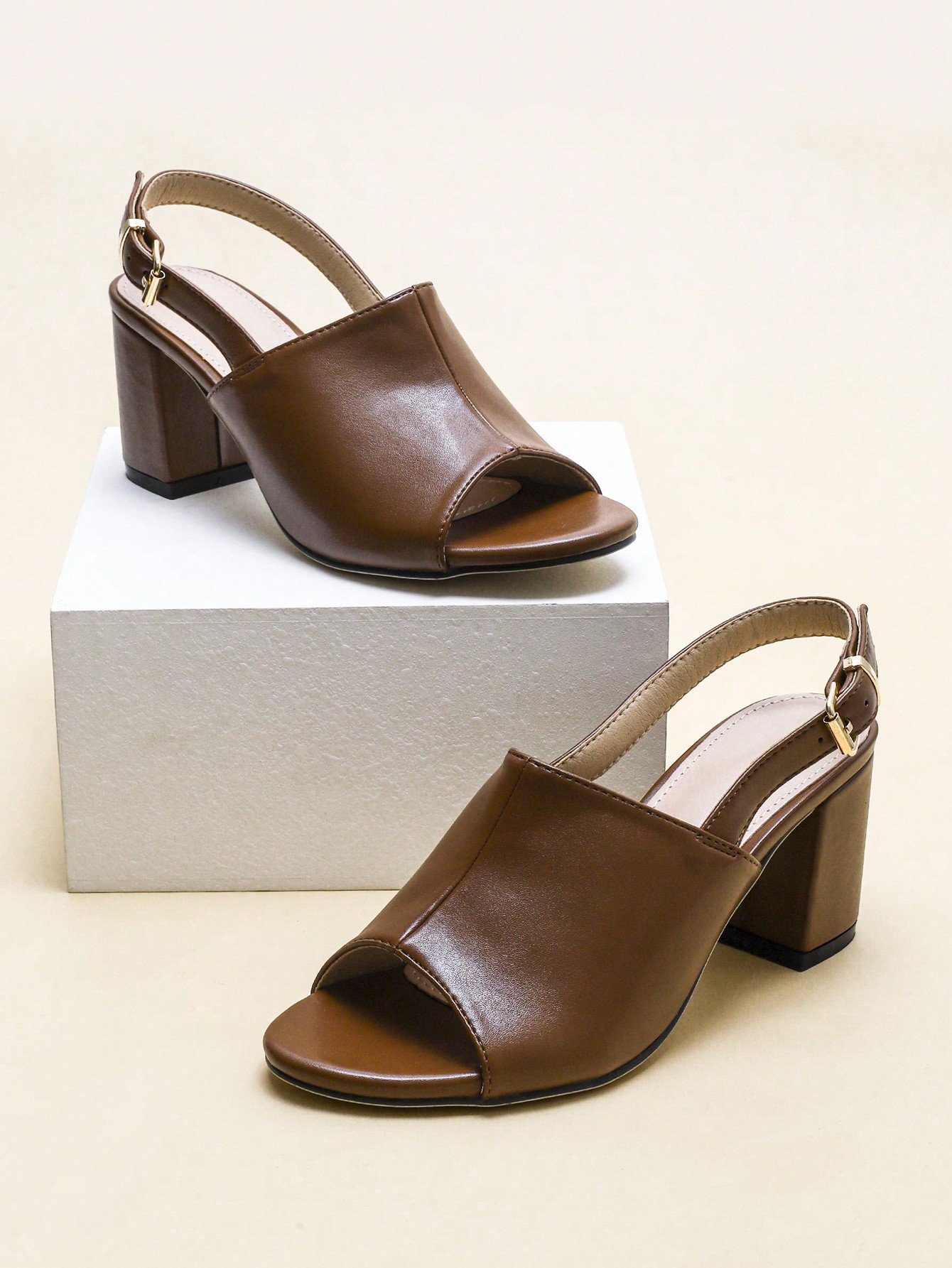 In Mocha Brown Women Sandals